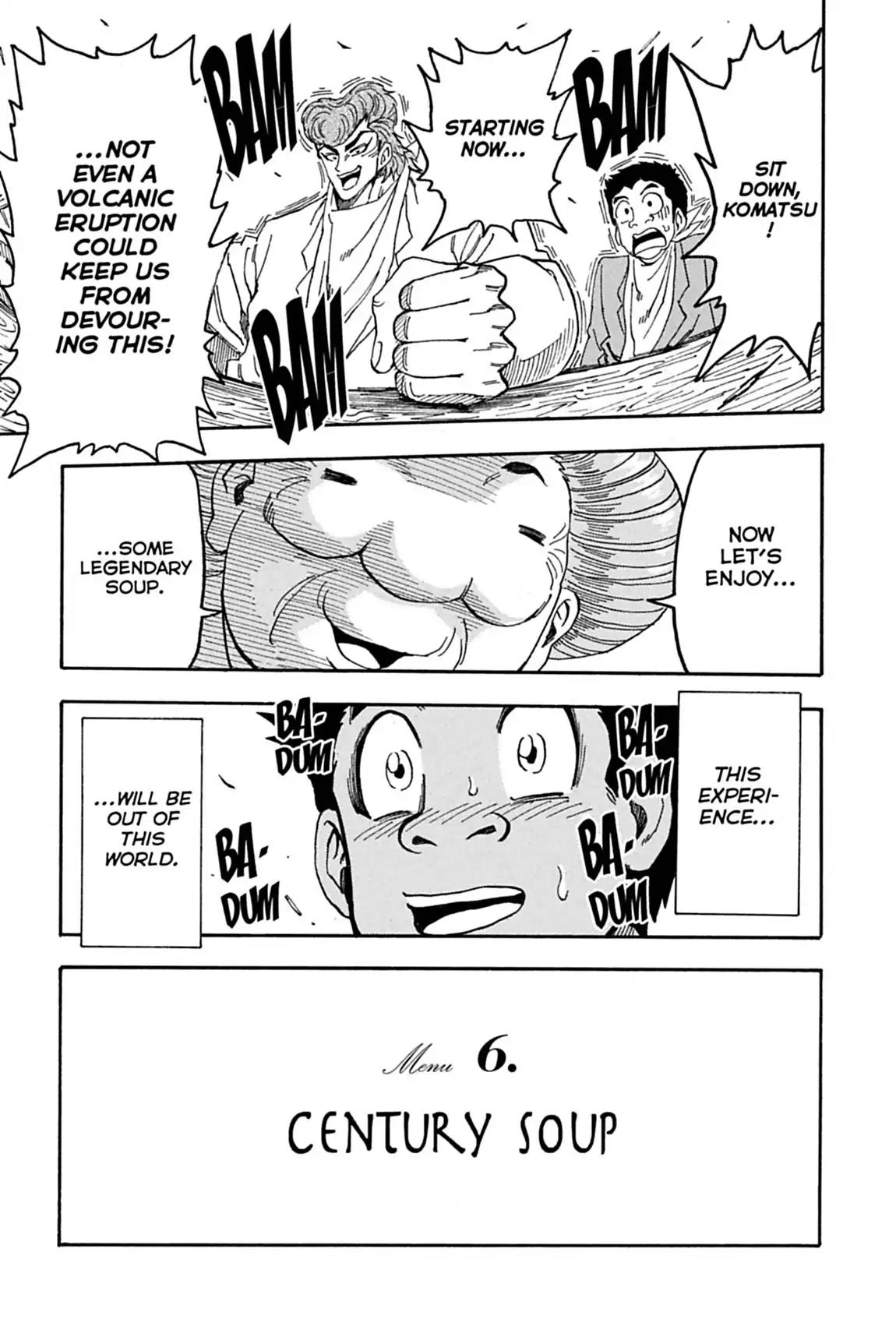 Toriko Chapter 65 page 14 - Chapter 65: Vol.8 Gourmet 65: Gourmet Living Legend Setsuno!!