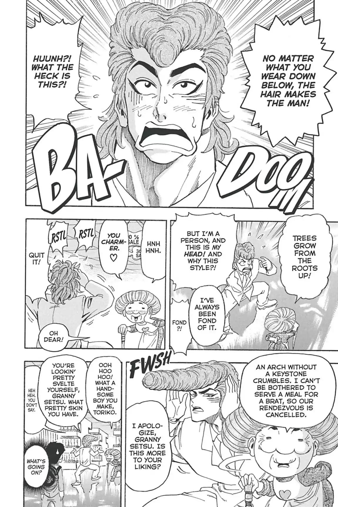 Toriko Chapter 65 page 2 - Chapter 65: Vol.8 Gourmet 65: Gourmet Living Legend Setsuno!!