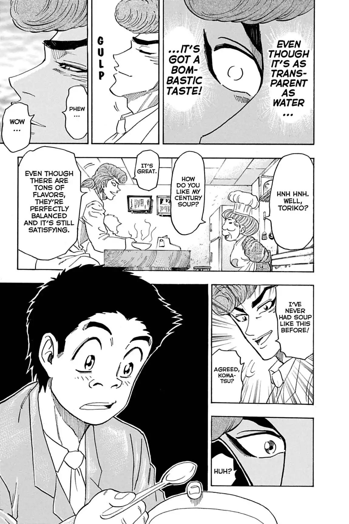 Toriko Chapter 66 page 17 - Chapter 66: Vol.8 Gourmet 66: Century Soup!!
