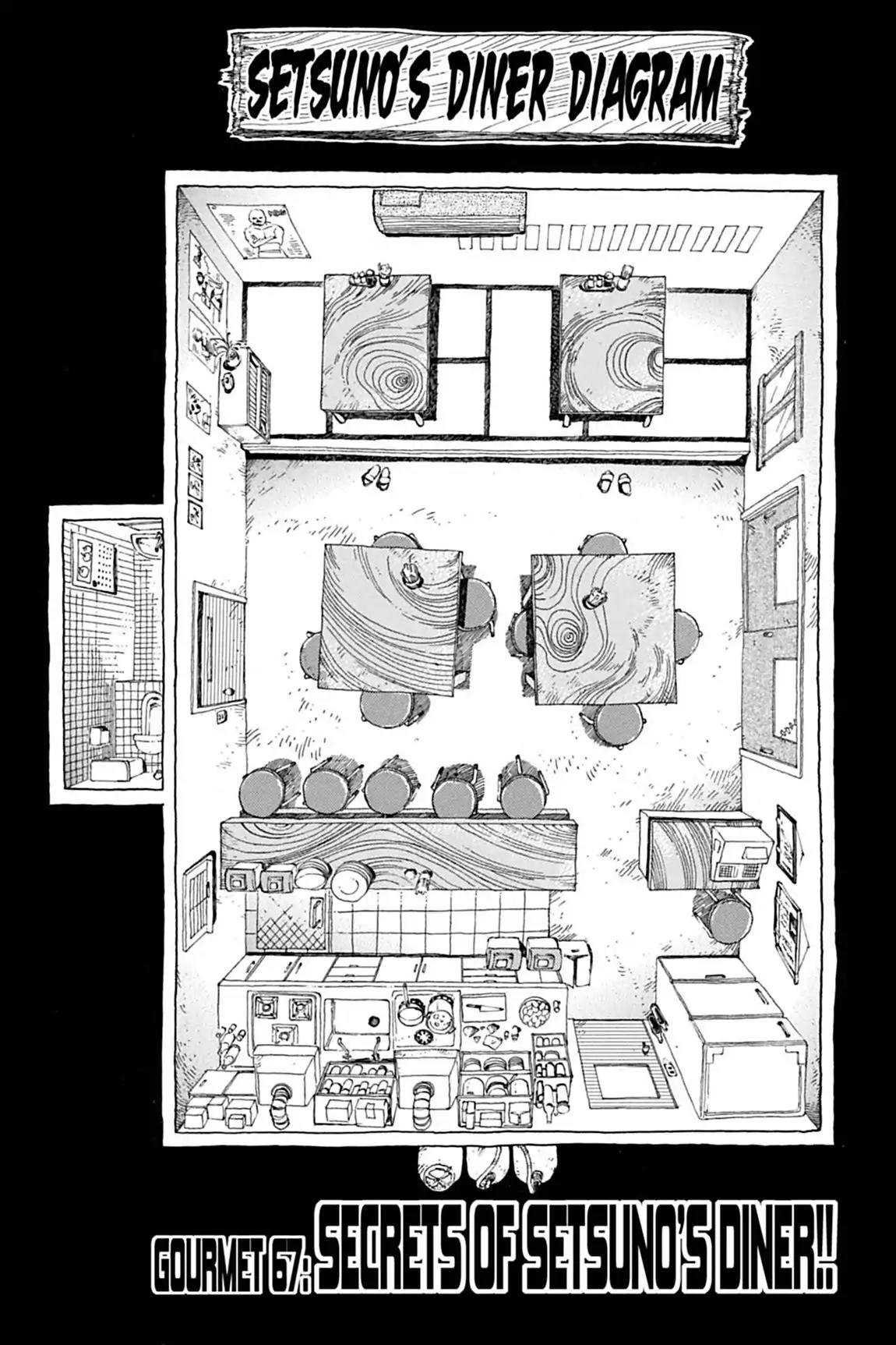 Toriko Chapter 67 page 2 - Chapter 67: Vol.8 Gourmet 67: Secrets of Setsono's Diner!!