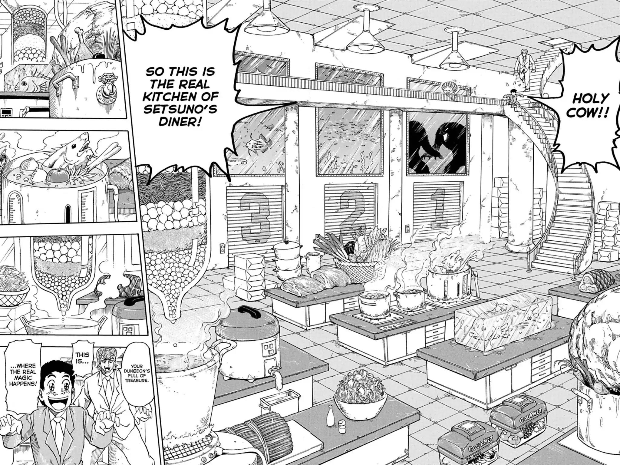 Toriko Chapter 67 page 4 - Chapter 67: Vol.8 Gourmet 67: Secrets of Setsono's Diner!!