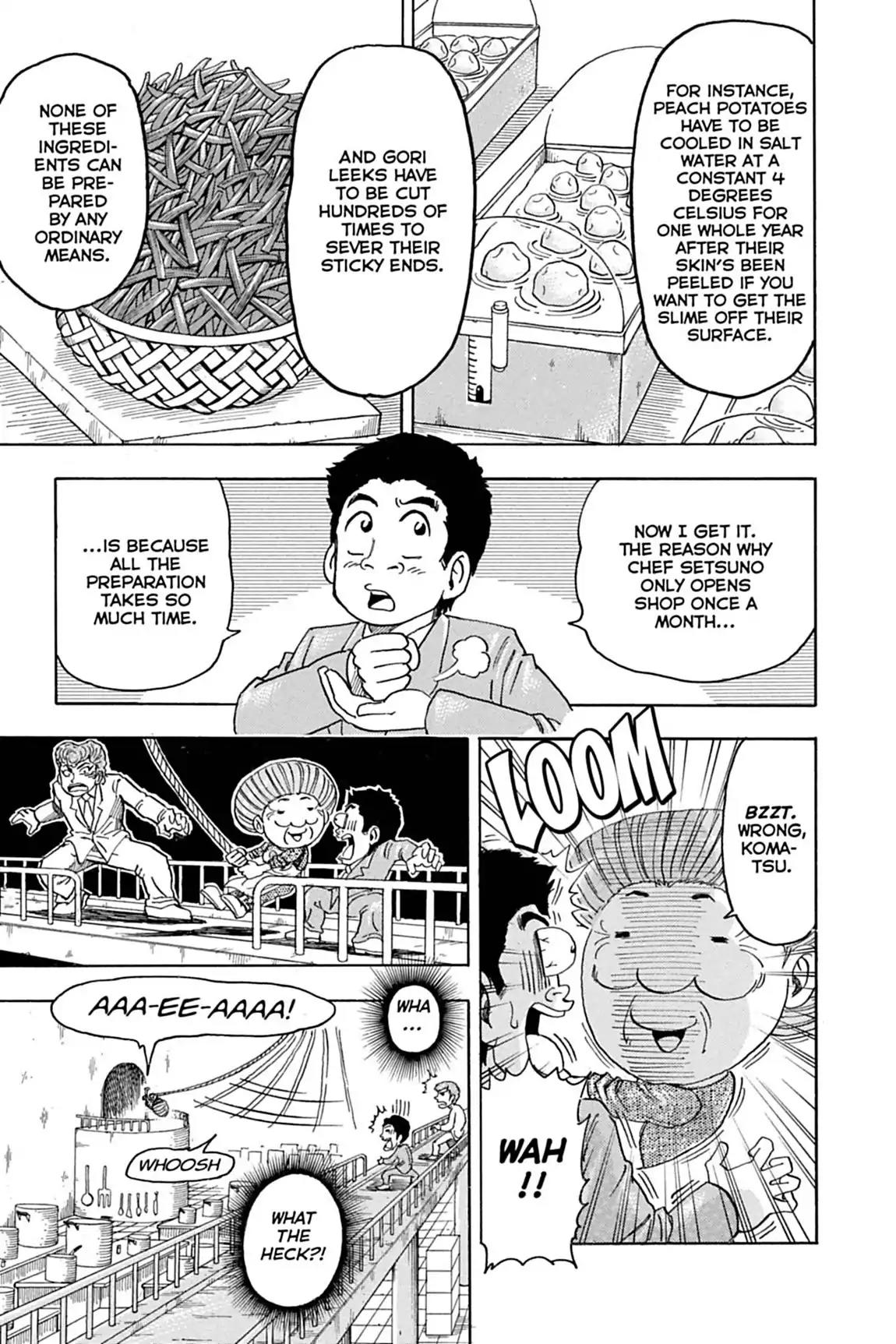 Toriko Chapter 67 page 8 - Chapter 67: Vol.8 Gourmet 67: Secrets of Setsono's Diner!!