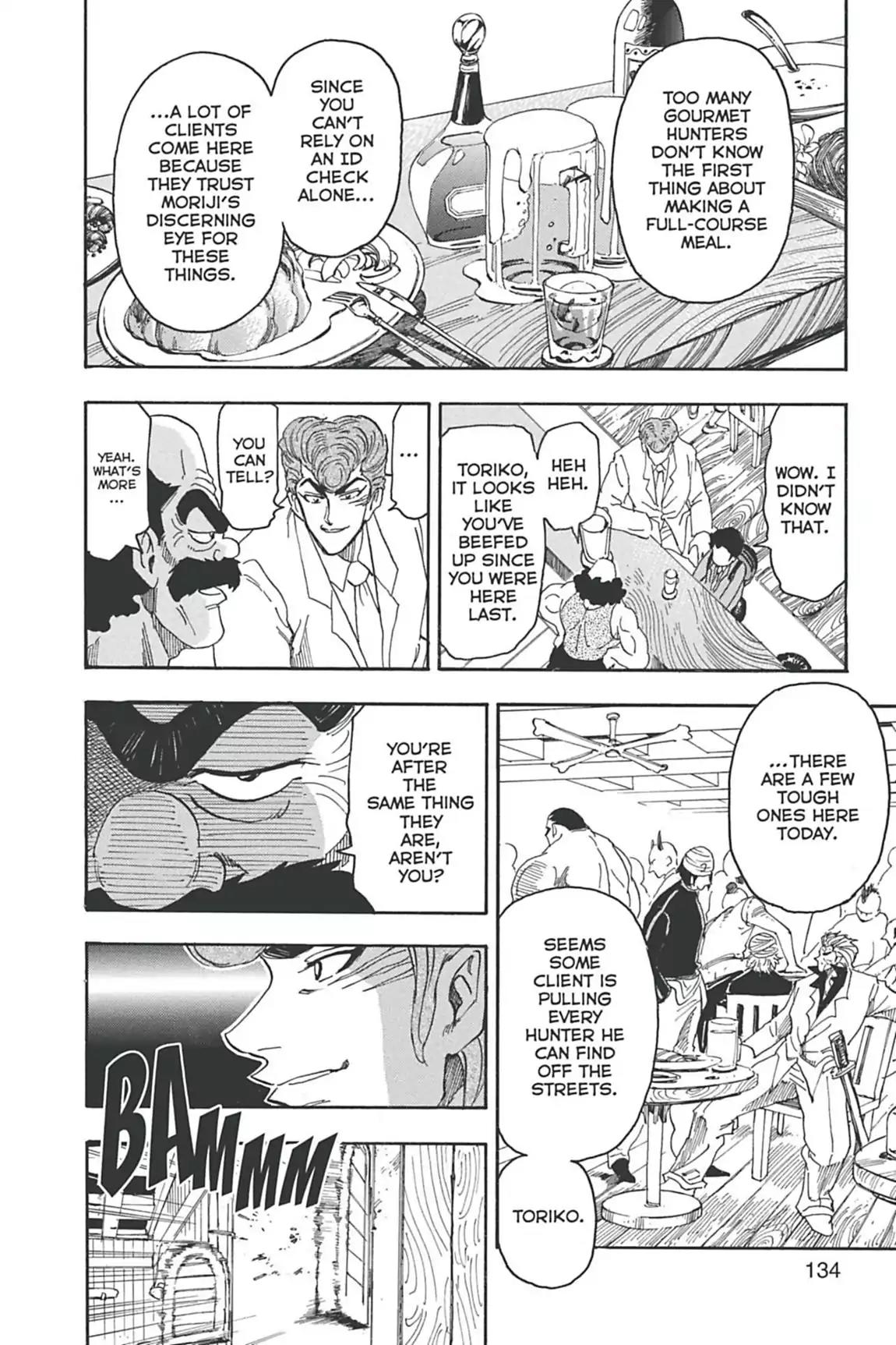 Toriko Chapter 68 page 11 - Chapter 68: Vol.8 Gourmet 68: Bar Heavy Lodge, the Pub Hub!!