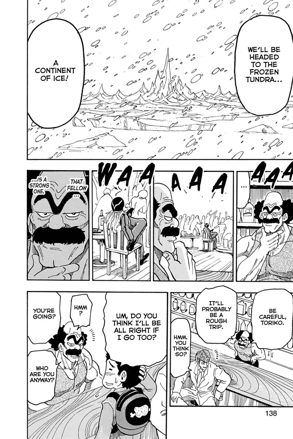 Toriko Chapter 68 page 15 - Chapter 68: Vol.8 Gourmet 68: Bar Heavy Lodge, the Pub Hub!!