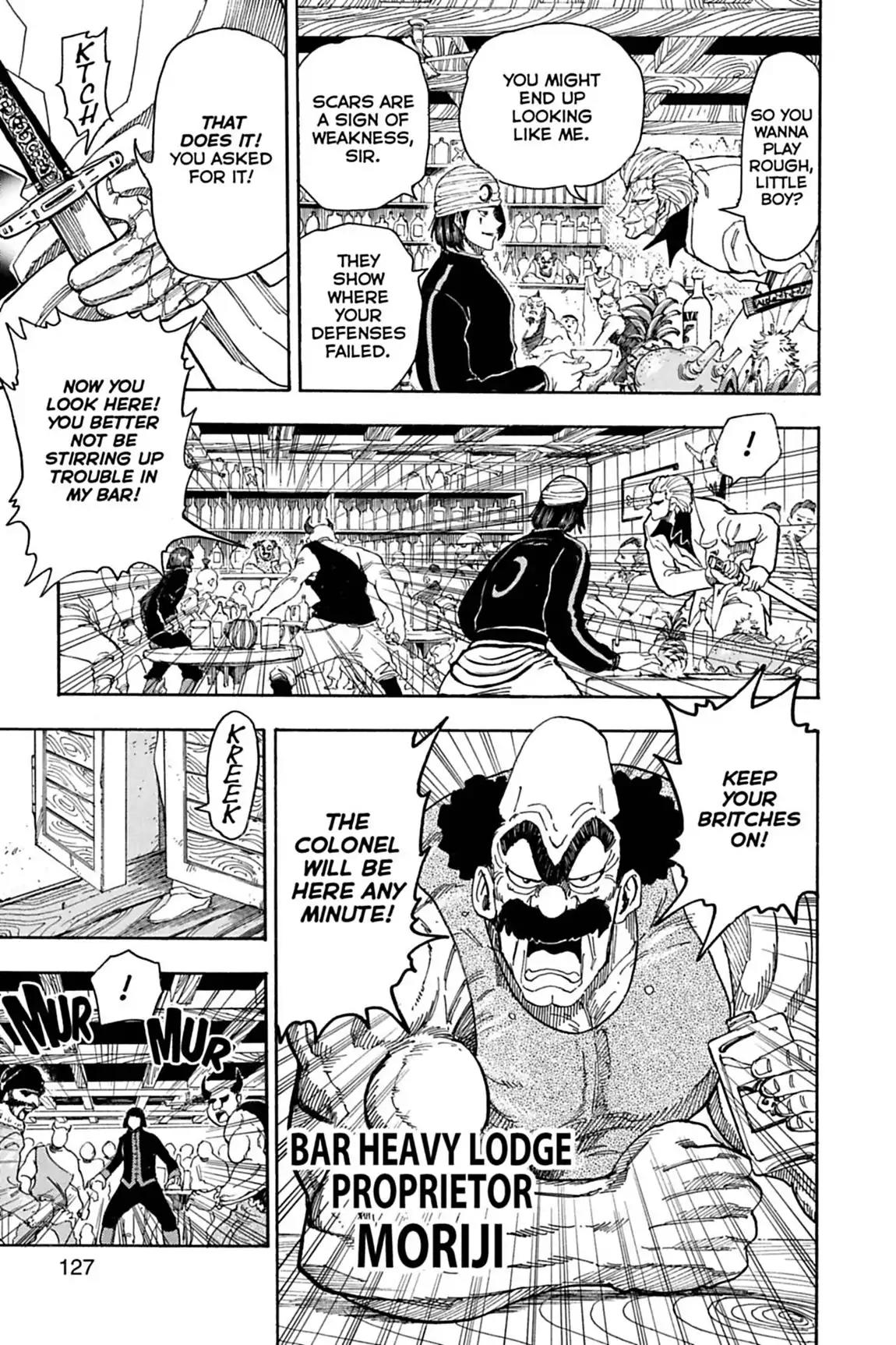 Toriko Chapter 68 page 5 - Chapter 68: Vol.8 Gourmet 68: Bar Heavy Lodge, the Pub Hub!!