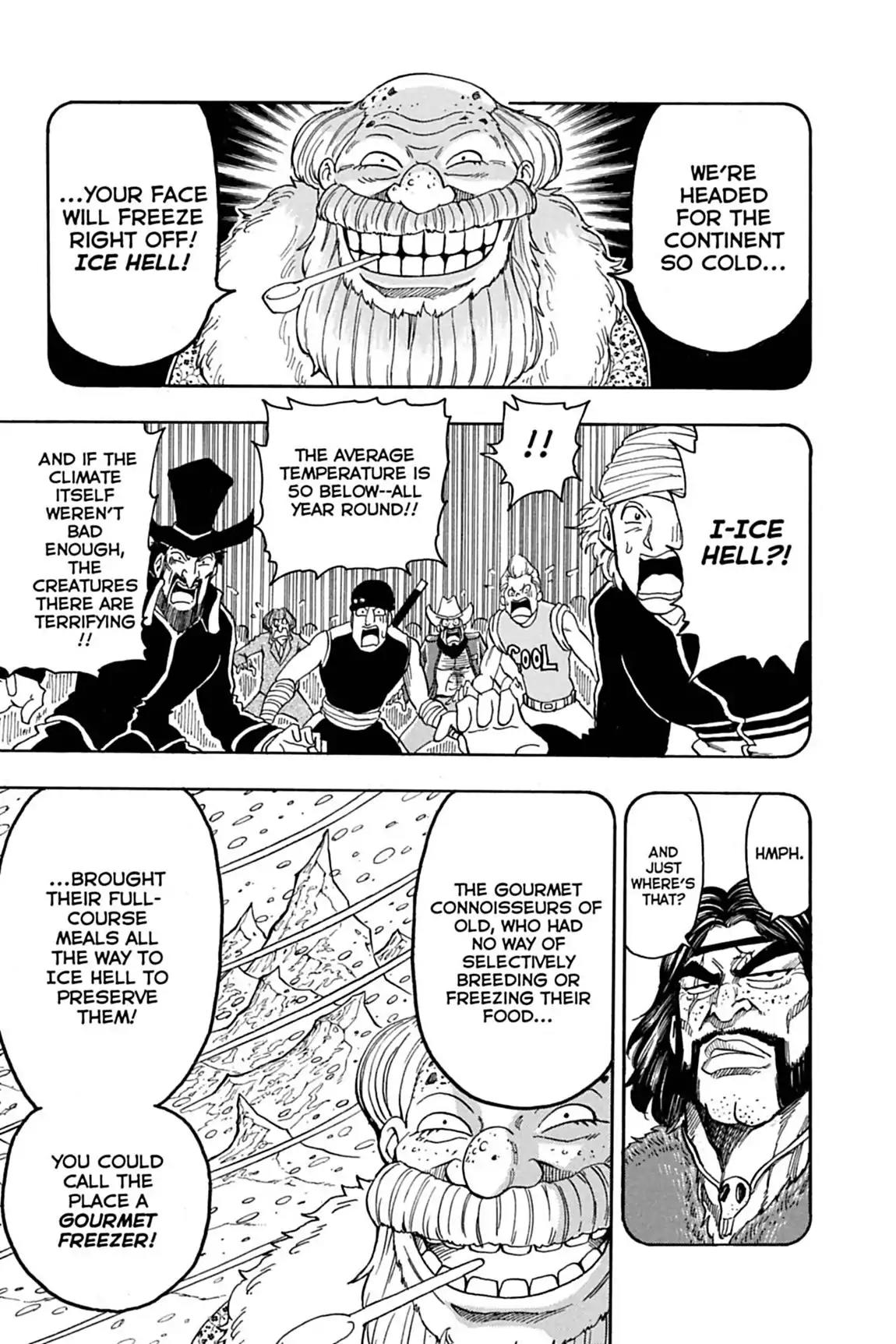 Toriko Chapter 69 page 4 - Chapter 69: Vol.8 Gourmet 69: Voyage to Ice Hell!!