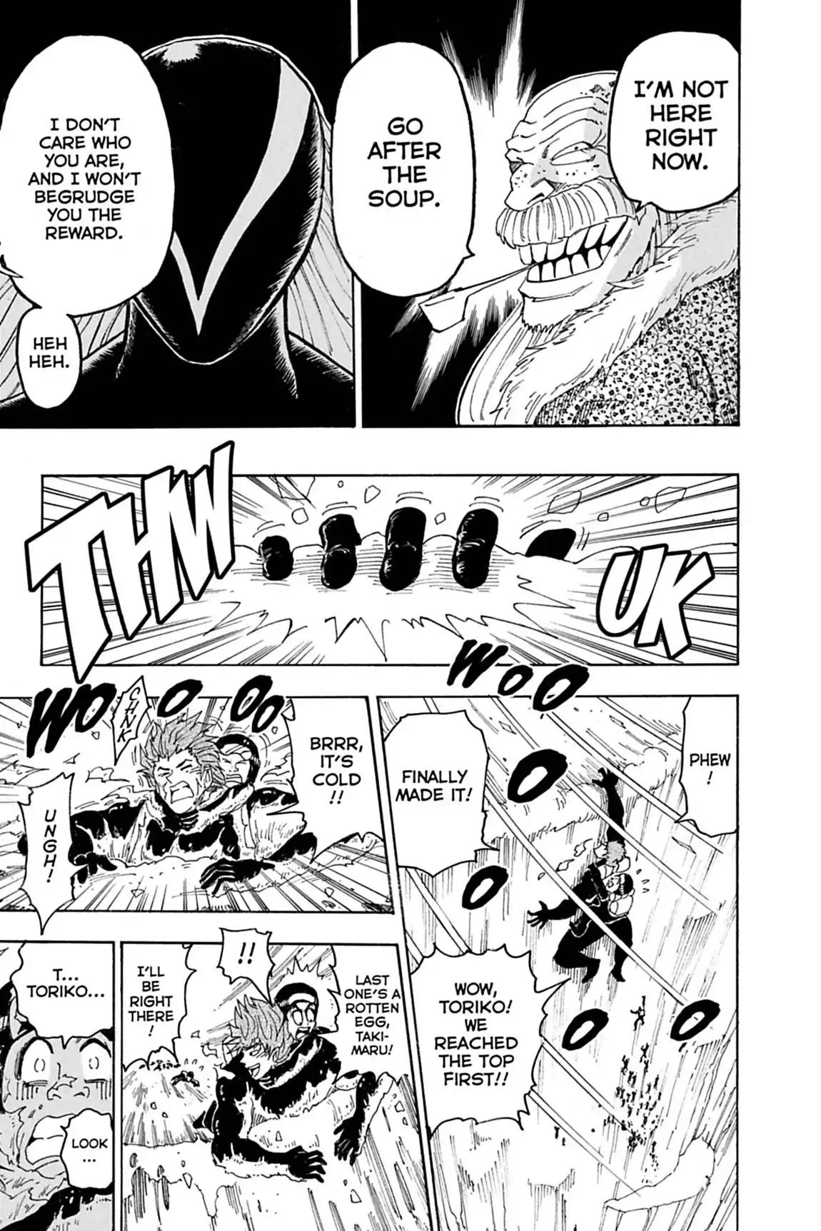 Toriko Chapter 70 page 15 - Chapter 70: Vol.8 Gourmet 70: Smorgasbord Onboard!!