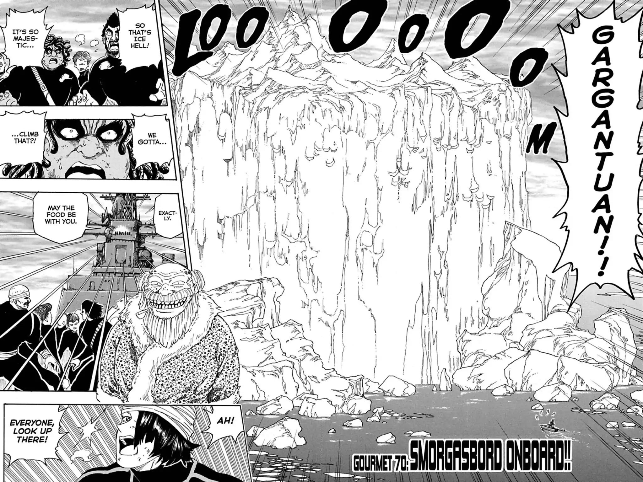 Toriko Chapter 70 page 2 - Chapter 70: Vol.8 Gourmet 70: Smorgasbord Onboard!!