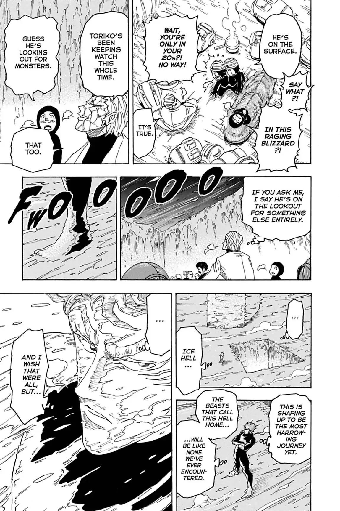 Toriko Chapter 71 page 21 - Chapter 71: Vol.9 Gourmet 71: The Headwind Path!!