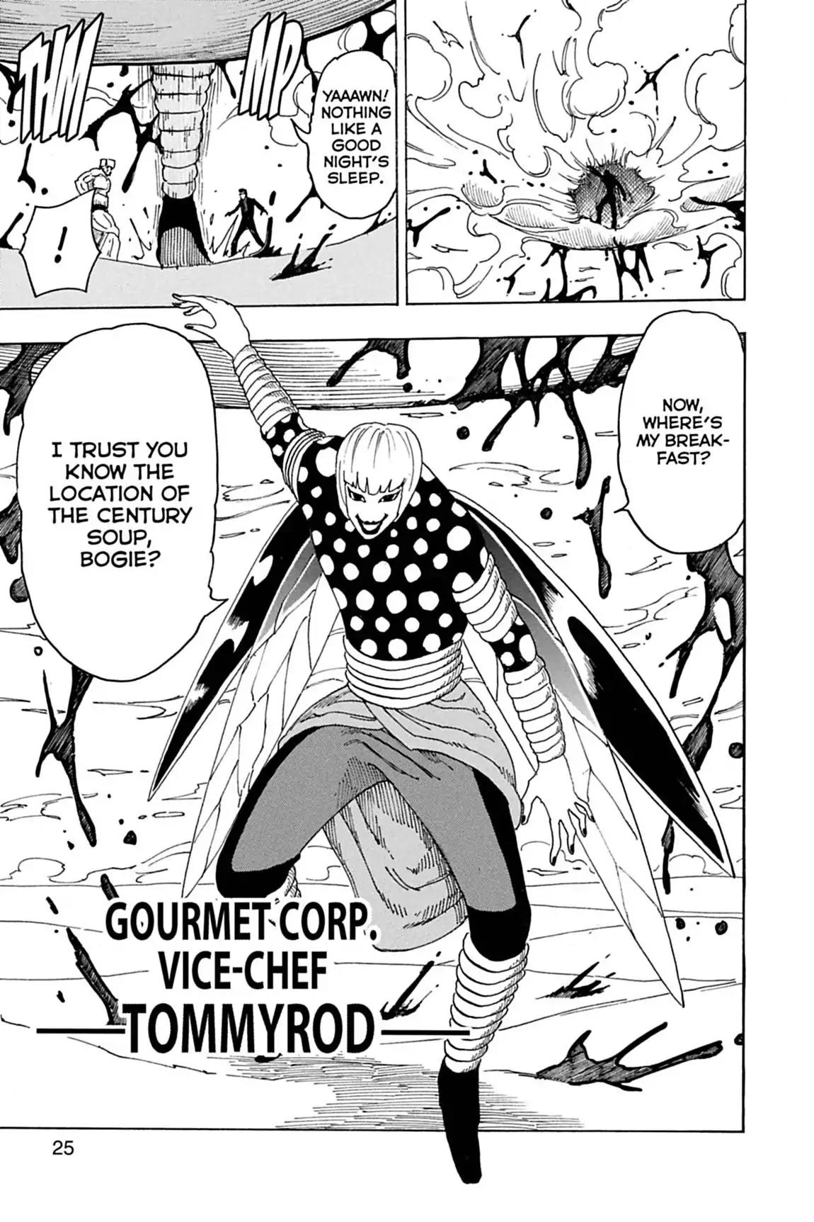 Toriko Chapter 71 page 25 - Chapter 71: Vol.9 Gourmet 71: The Headwind Path!!