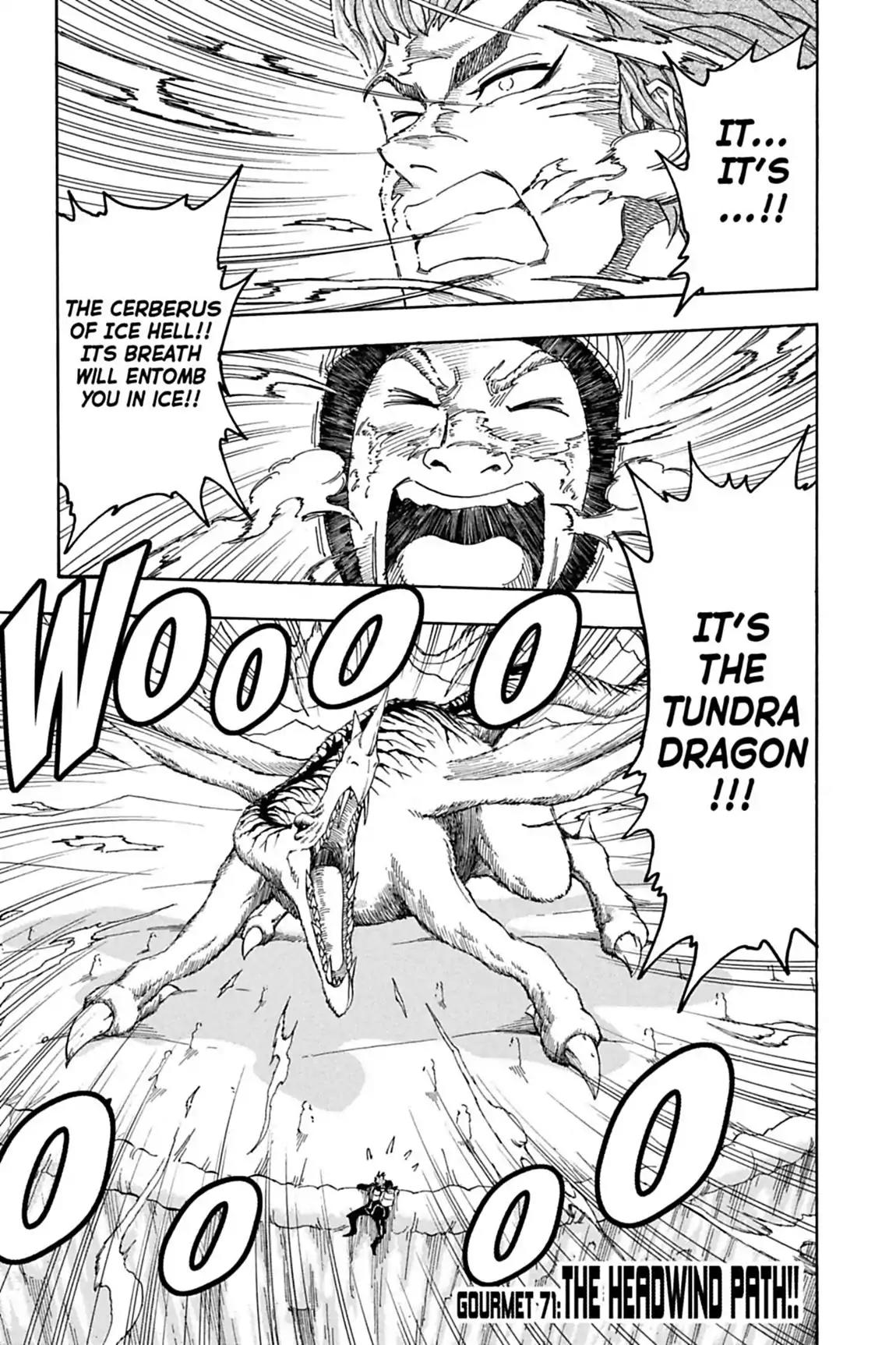 Toriko Chapter 71 page 7 - Chapter 71: Vol.9 Gourmet 71: The Headwind Path!!
