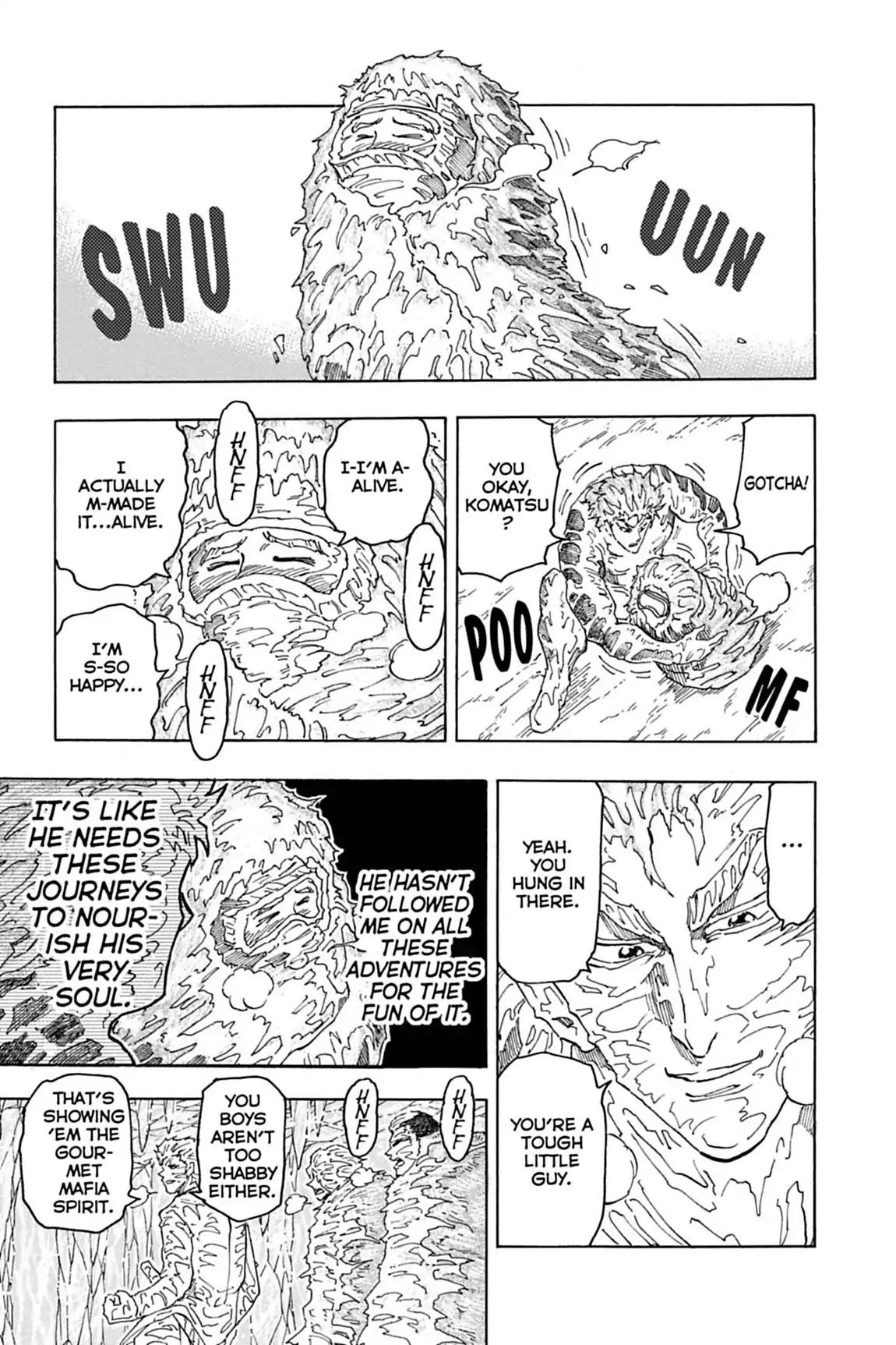 Toriko Chapter 73 page 4 - Chapter 73: Vol.9 Gourmet 73: The Sooner, The Butter!!