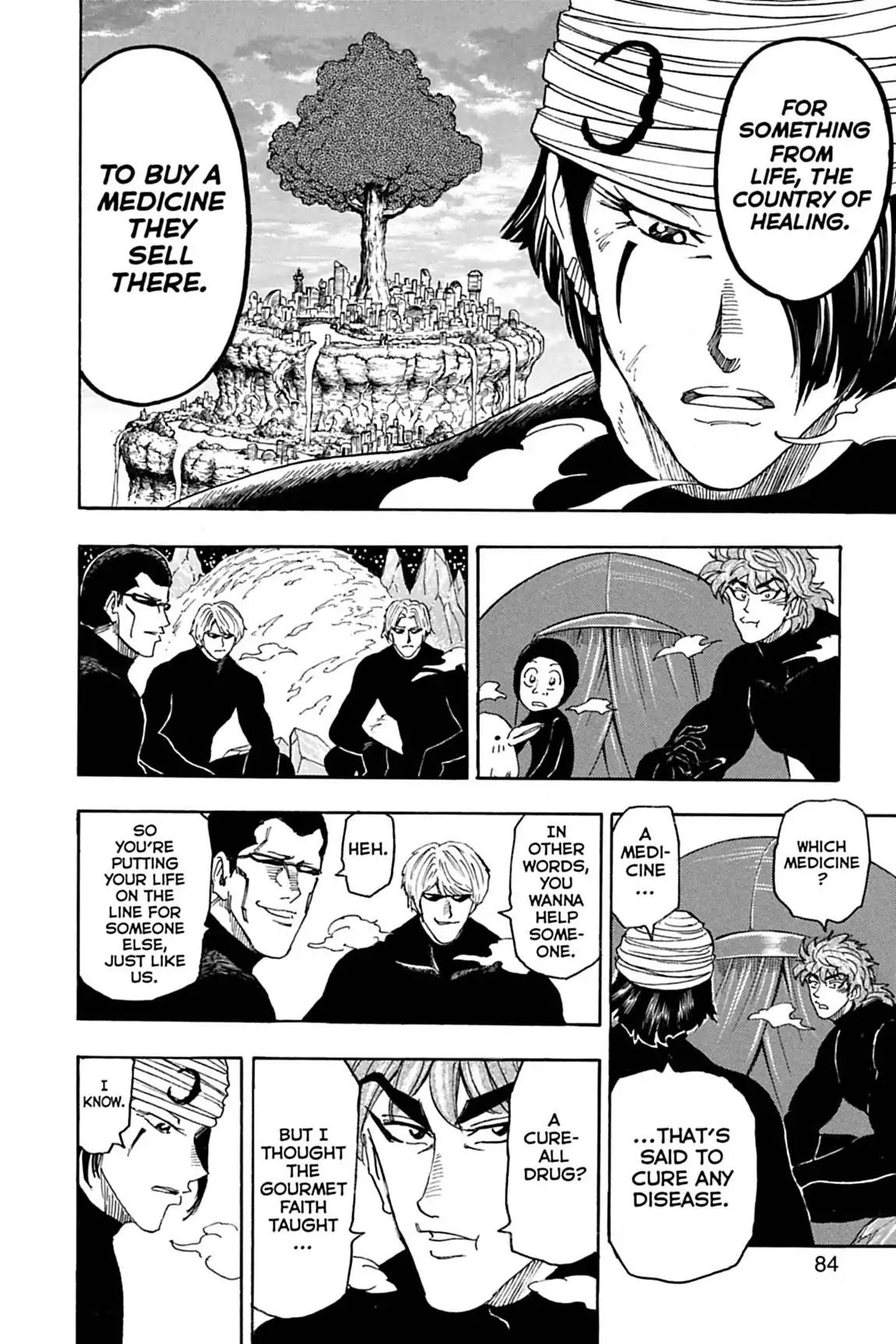 Toriko Chapter 74 page 13 - Chapter 74: Vol.9 Gourmet 74: A Cause for Adventure!!