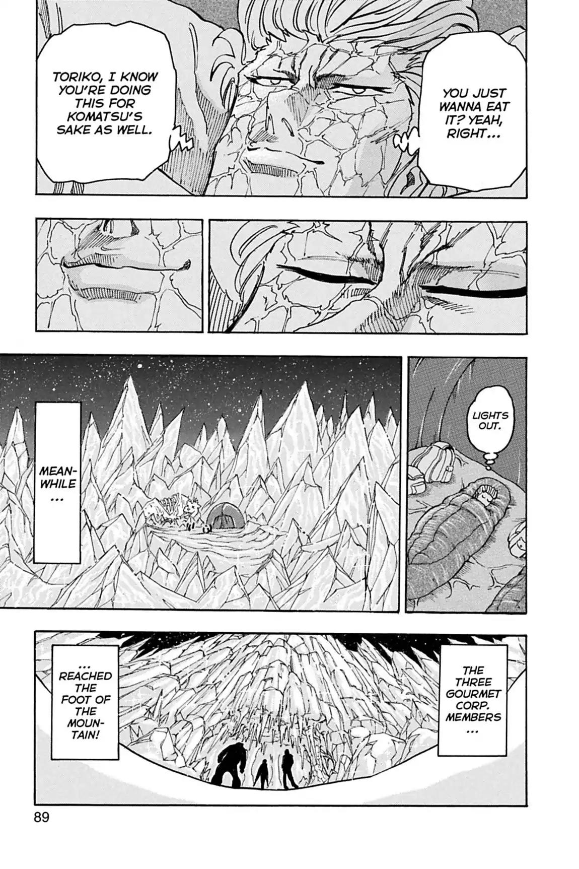Toriko Chapter 74 page 18 - Chapter 74: Vol.9 Gourmet 74: A Cause for Adventure!!