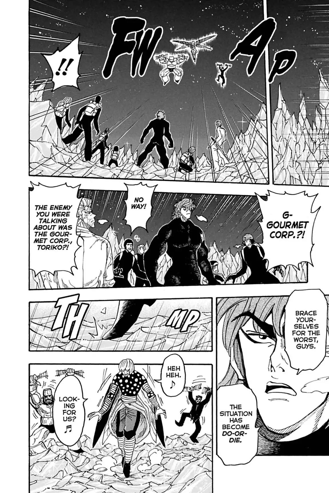 Toriko Chapter 76 page 17 - Chapter 76: Vol.9 Gourmet 76: Ferocious Fluterring!!