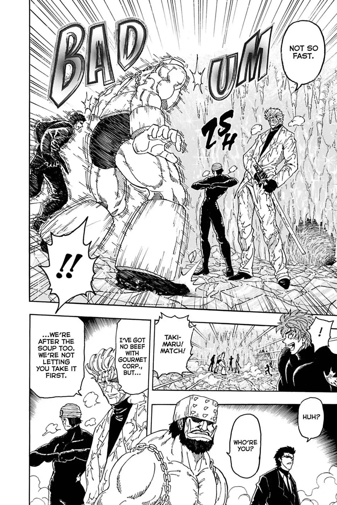 Toriko Chapter 77 page 10 - Chapter 77: Vol.9 Gourmet 77: Battle Below Freezing!!