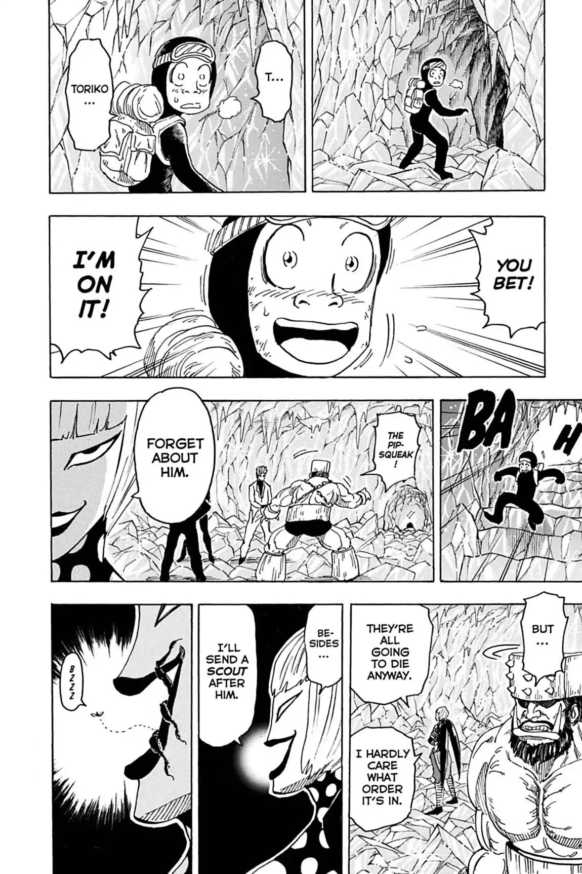 Toriko Chapter 77 page 12 - Chapter 77: Vol.9 Gourmet 77: Battle Below Freezing!!
