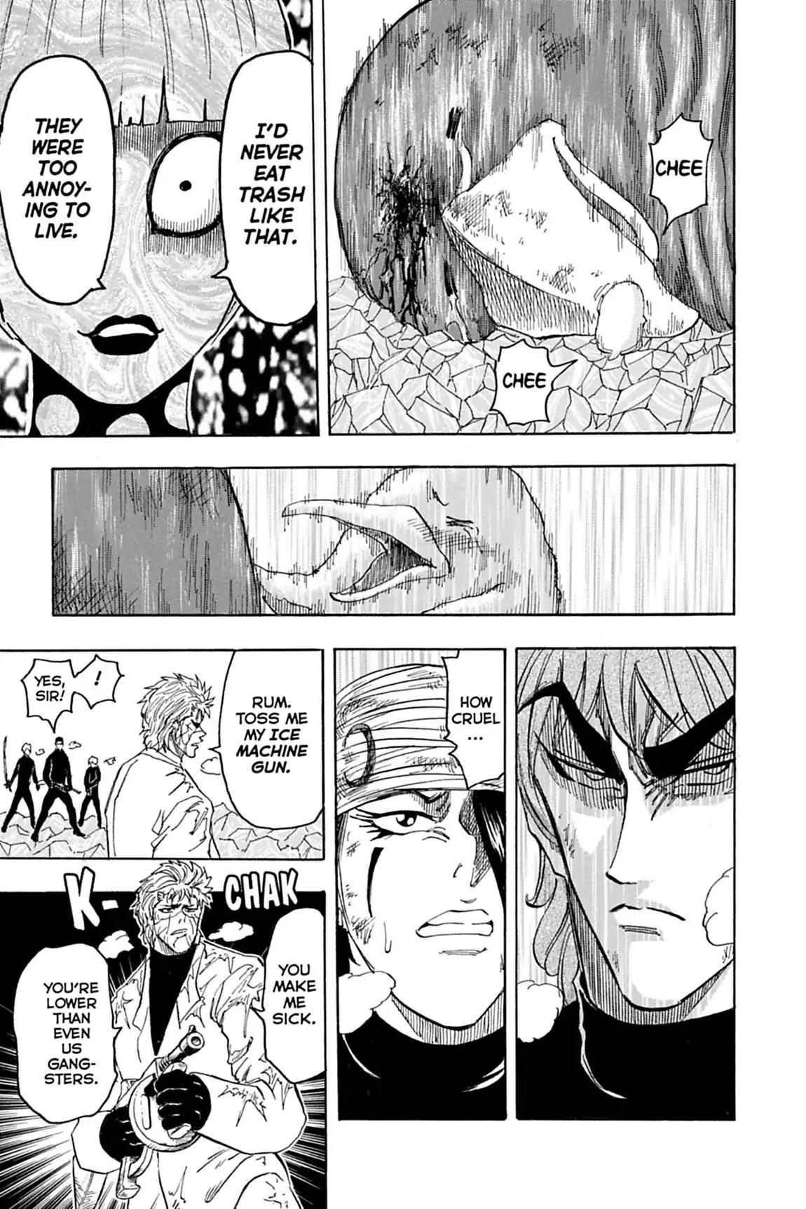 Toriko Chapter 78 page 15 - Chapter 78: Vol.9 Gourmet 78: Vermin!!