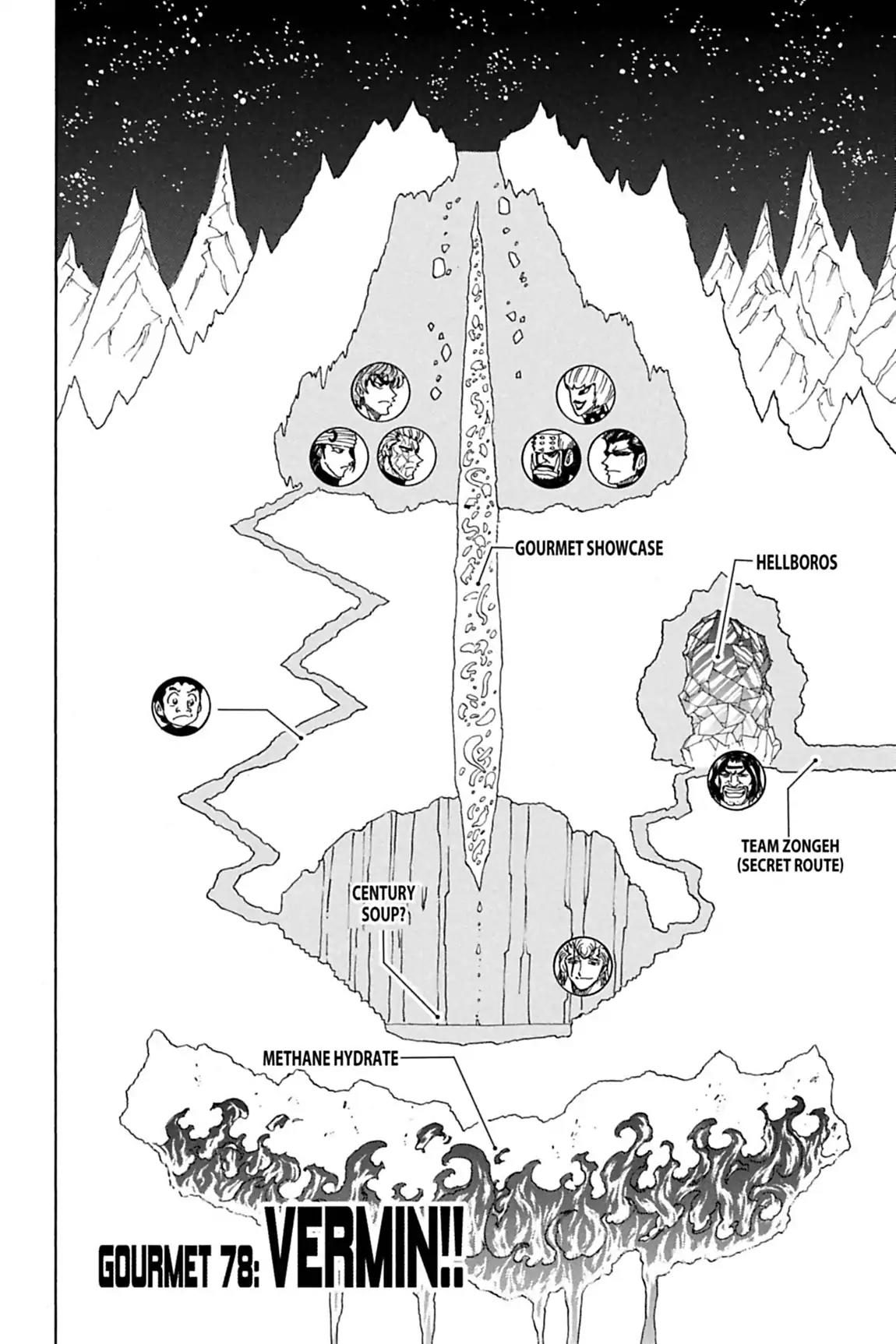 Toriko Chapter 78 page 2 - Chapter 78: Vol.9 Gourmet 78: Vermin!!