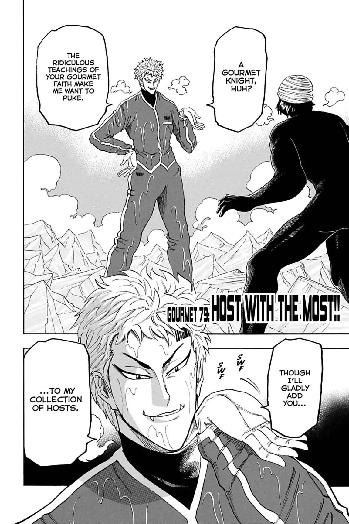 Toriko Chapter 79 page 2 - Chapter 79: Vol.9 Gourmet 79: Host with the Most!!