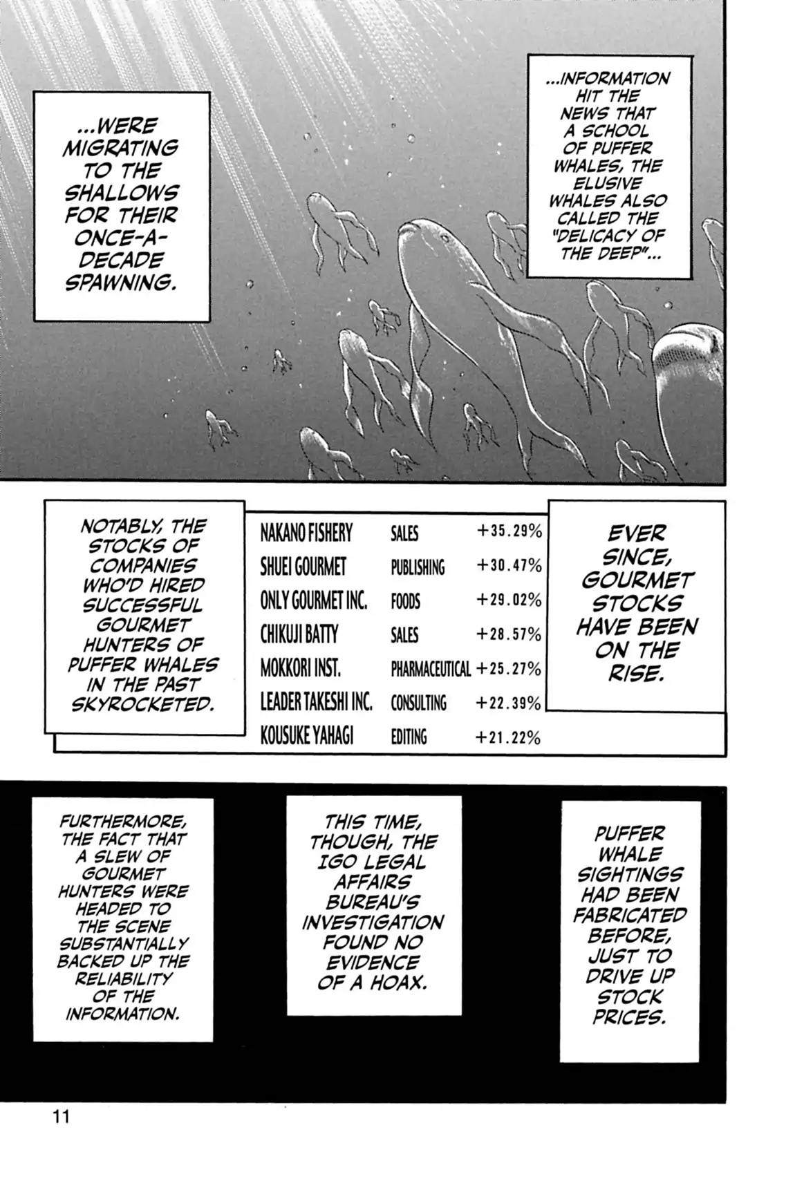 Toriko Chapter 8 page 11 - Chapter 8: Vol.2 Gourmet 8: Coco!!