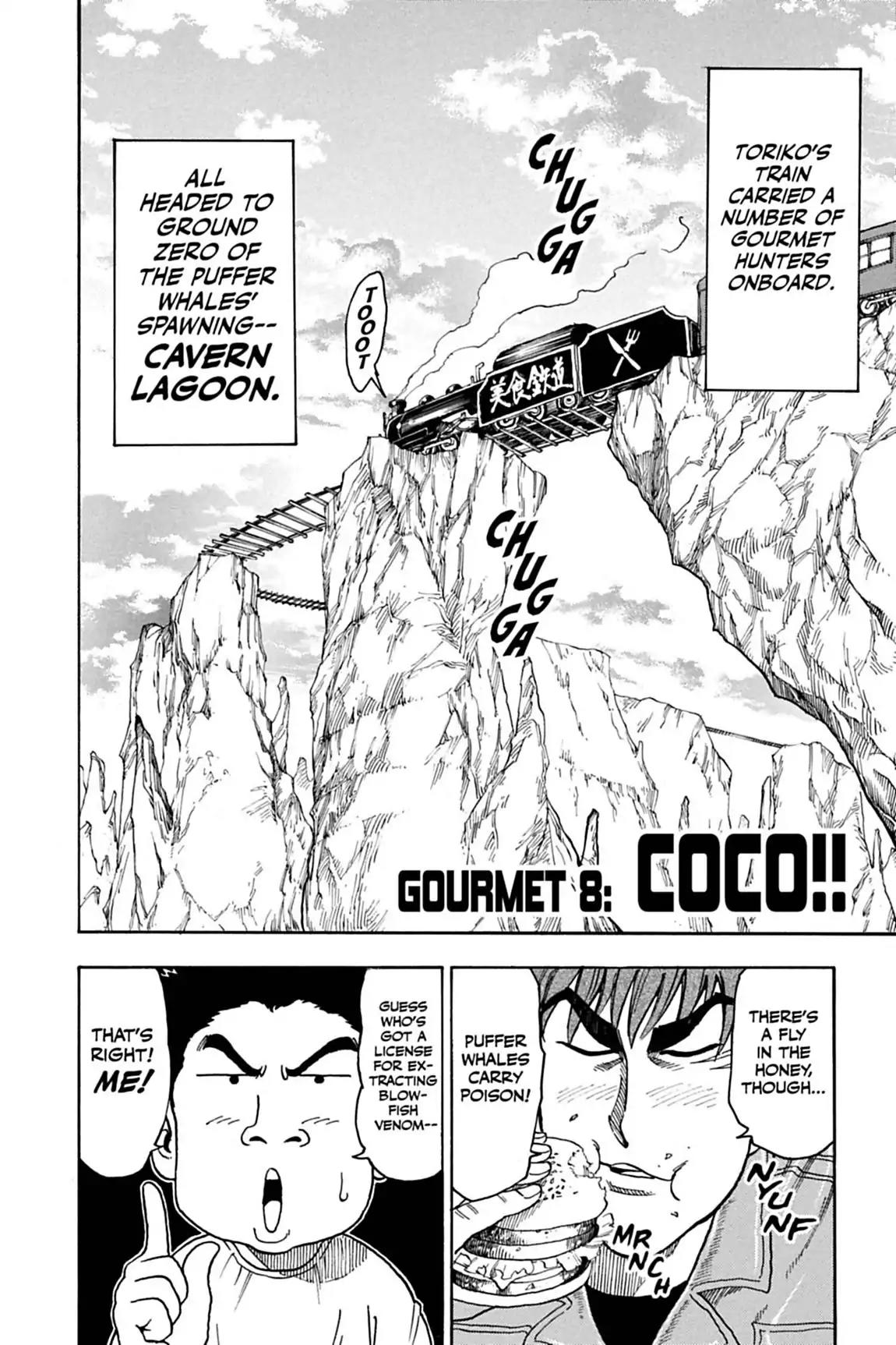 Toriko Chapter 8 page 12 - Chapter 8: Vol.2 Gourmet 8: Coco!!