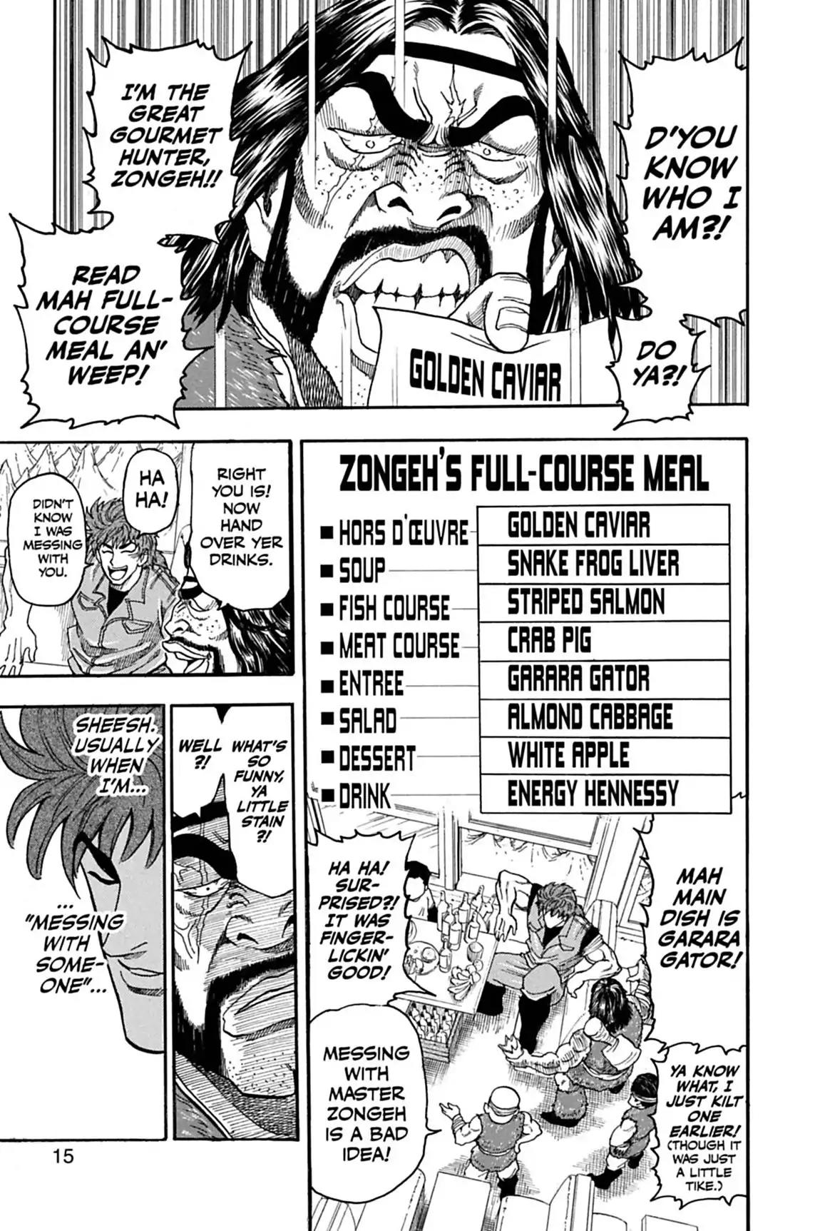 Toriko Chapter 8 page 15 - Chapter 8: Vol.2 Gourmet 8: Coco!!