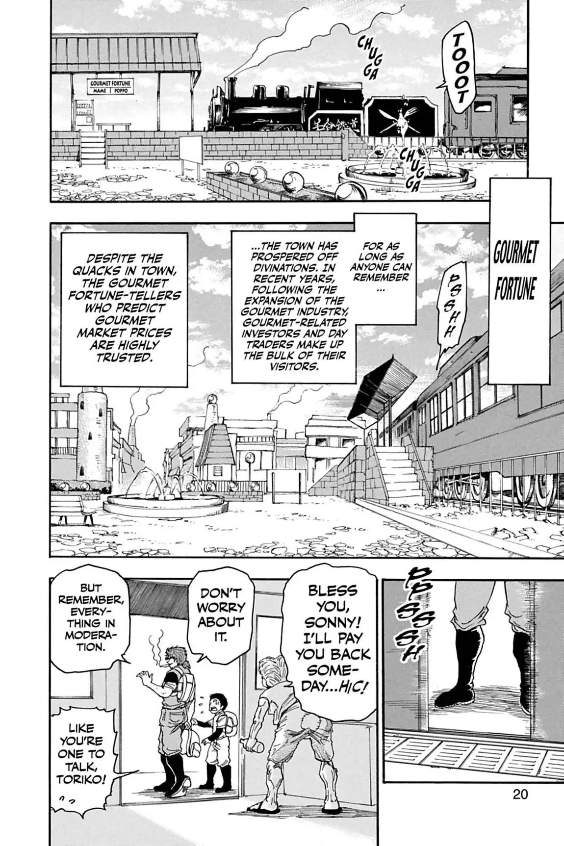 Toriko Chapter 8 page 20 - Chapter 8: Vol.2 Gourmet 8: Coco!!