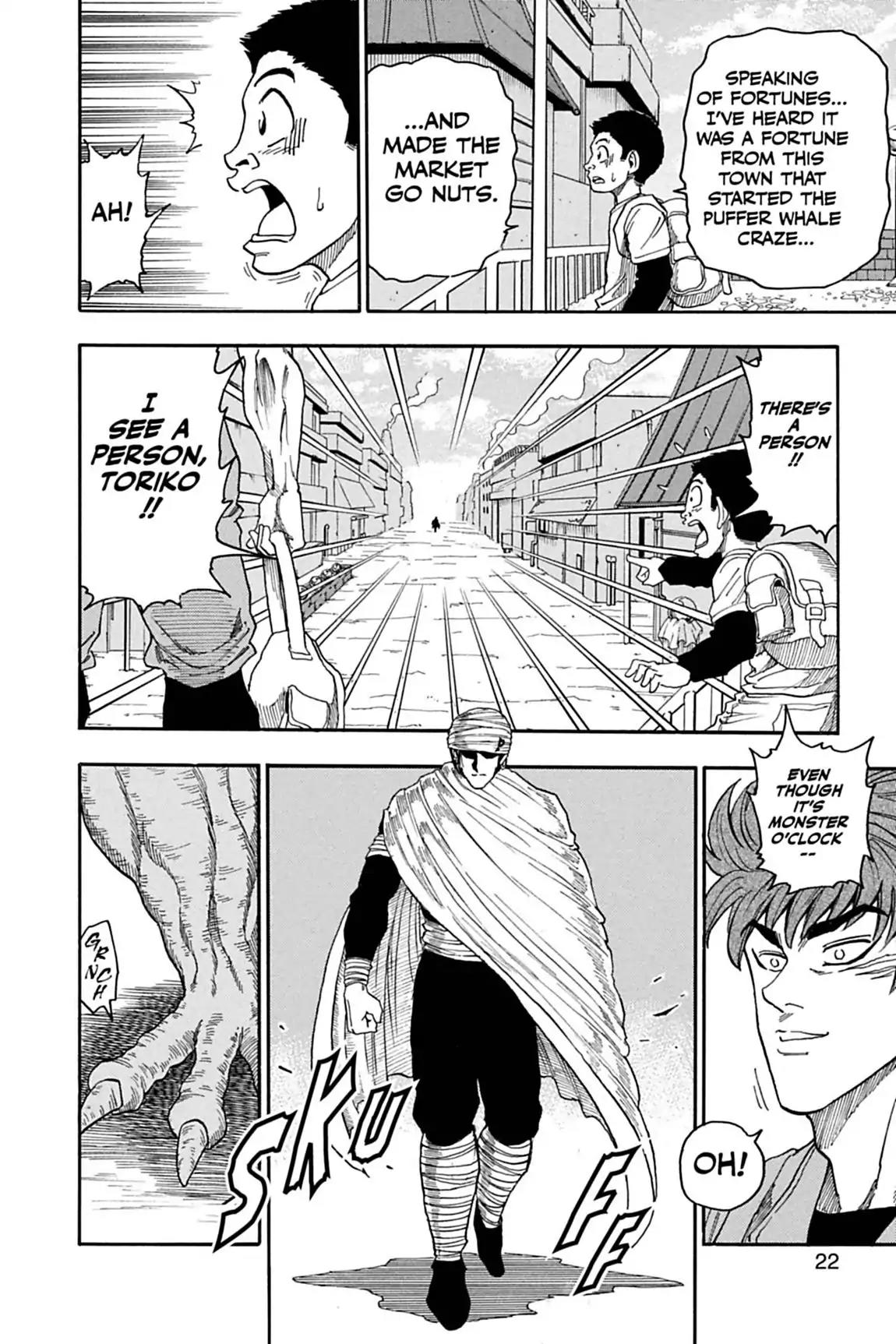 Toriko Chapter 8 page 22 - Chapter 8: Vol.2 Gourmet 8: Coco!!