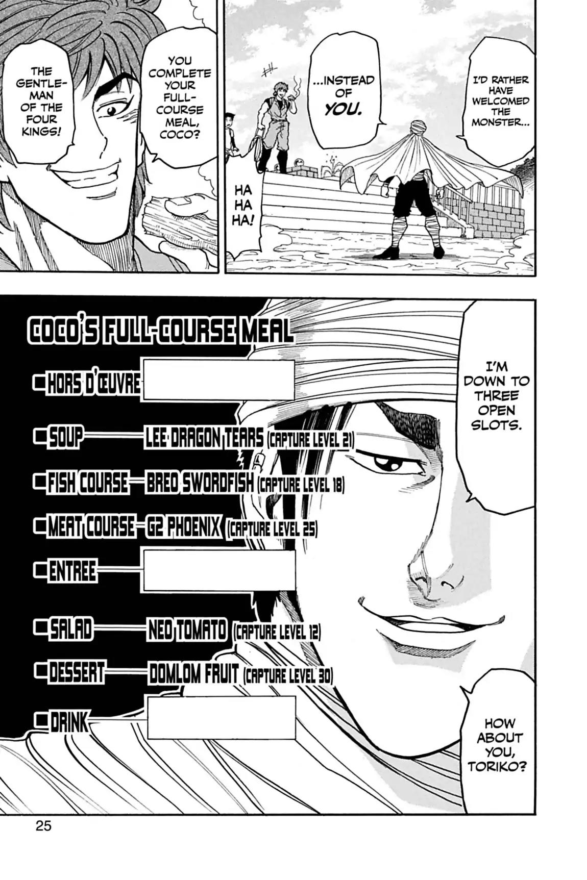 Toriko Chapter 8 page 25 - Chapter 8: Vol.2 Gourmet 8: Coco!!