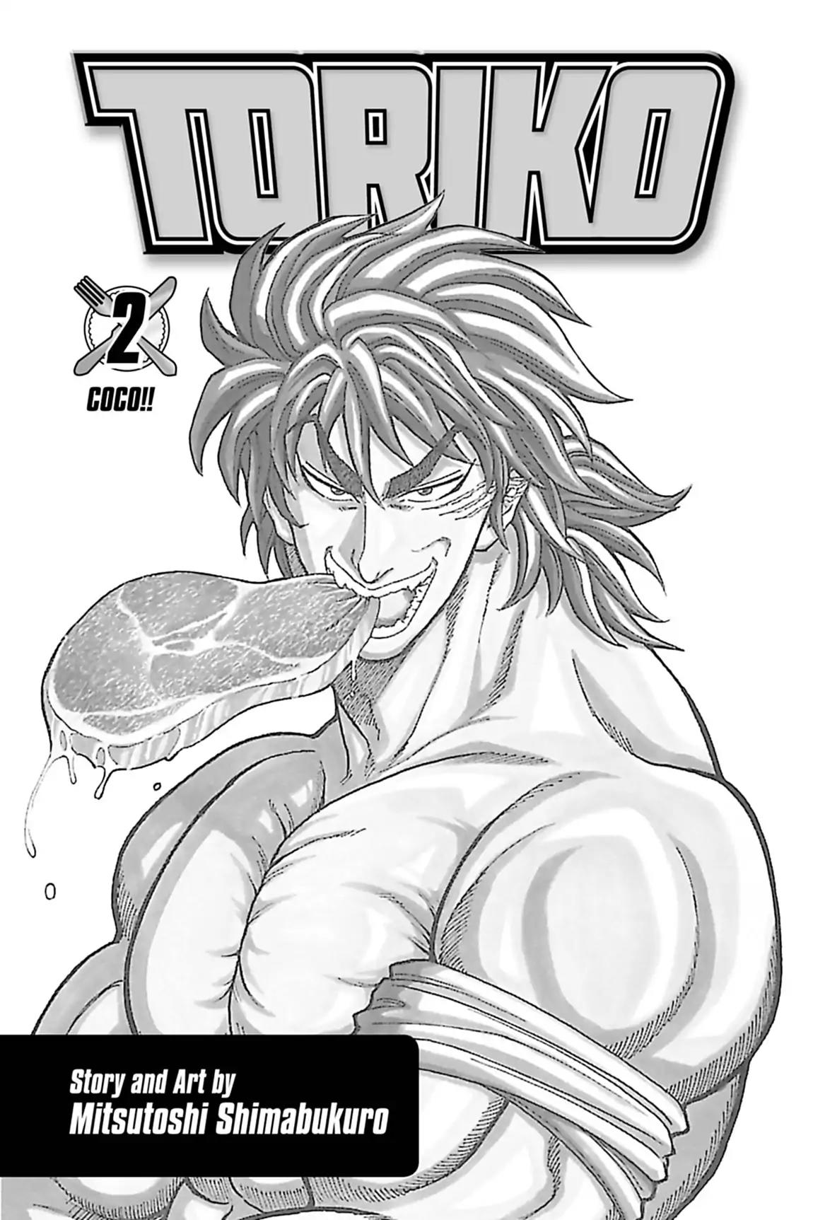 Toriko Chapter 8 page 4 - Chapter 8: Vol.2 Gourmet 8: Coco!!