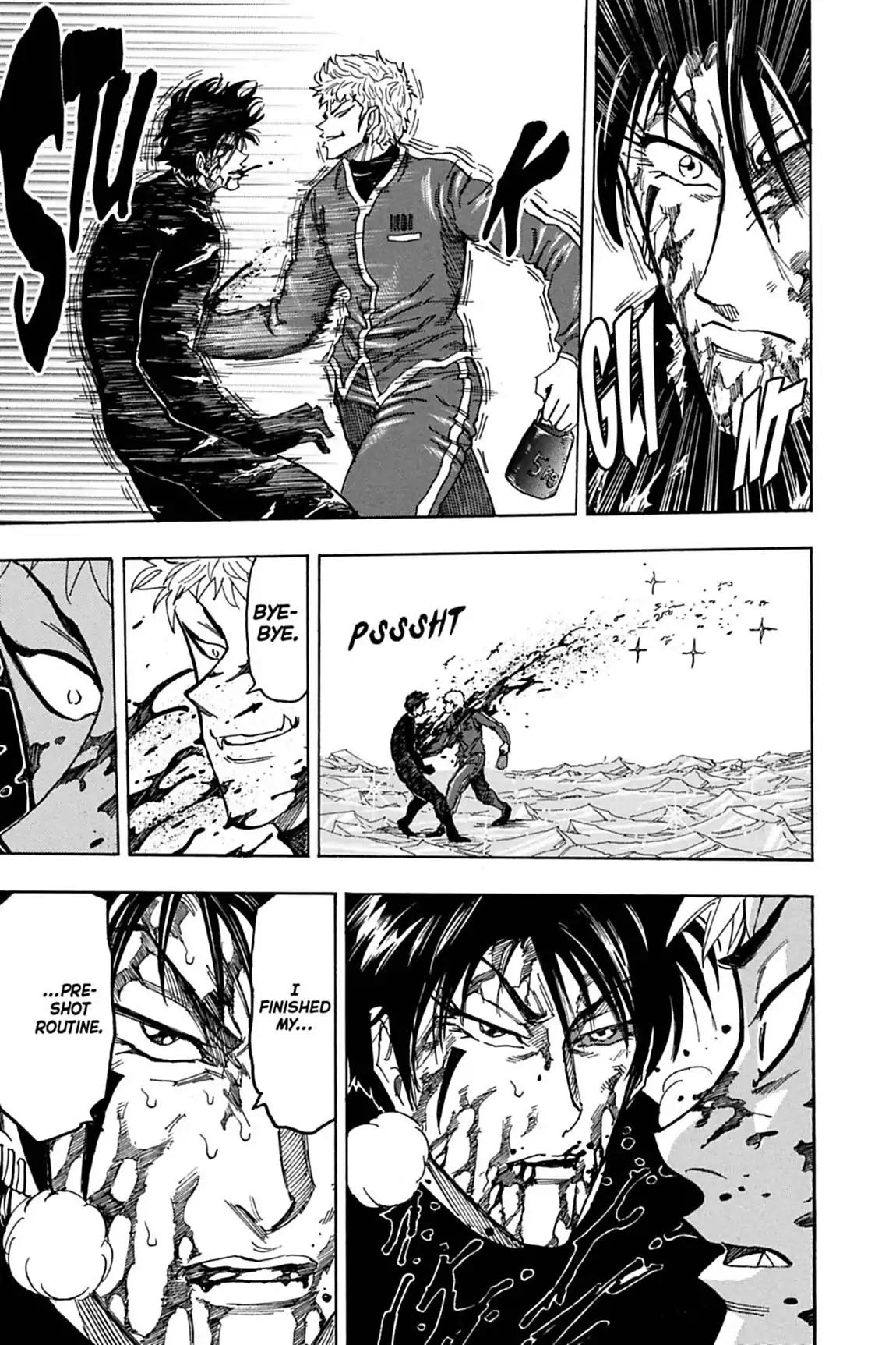 Toriko Chapter 80 page 21 - Chapter 80: Vol.10 Gourmet 80: Pre-Shot Routine!!