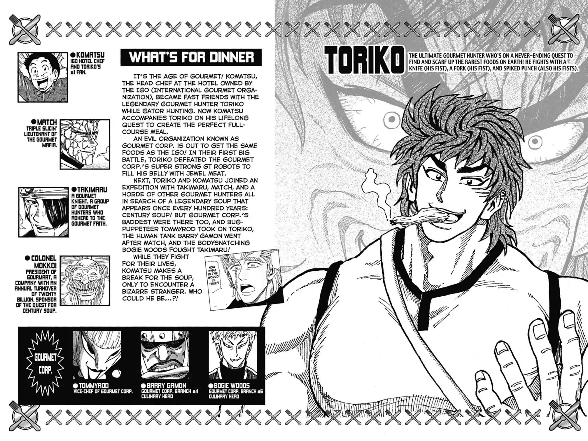 Toriko Chapter 80 page 5 - Chapter 80: Vol.10 Gourmet 80: Pre-Shot Routine!!