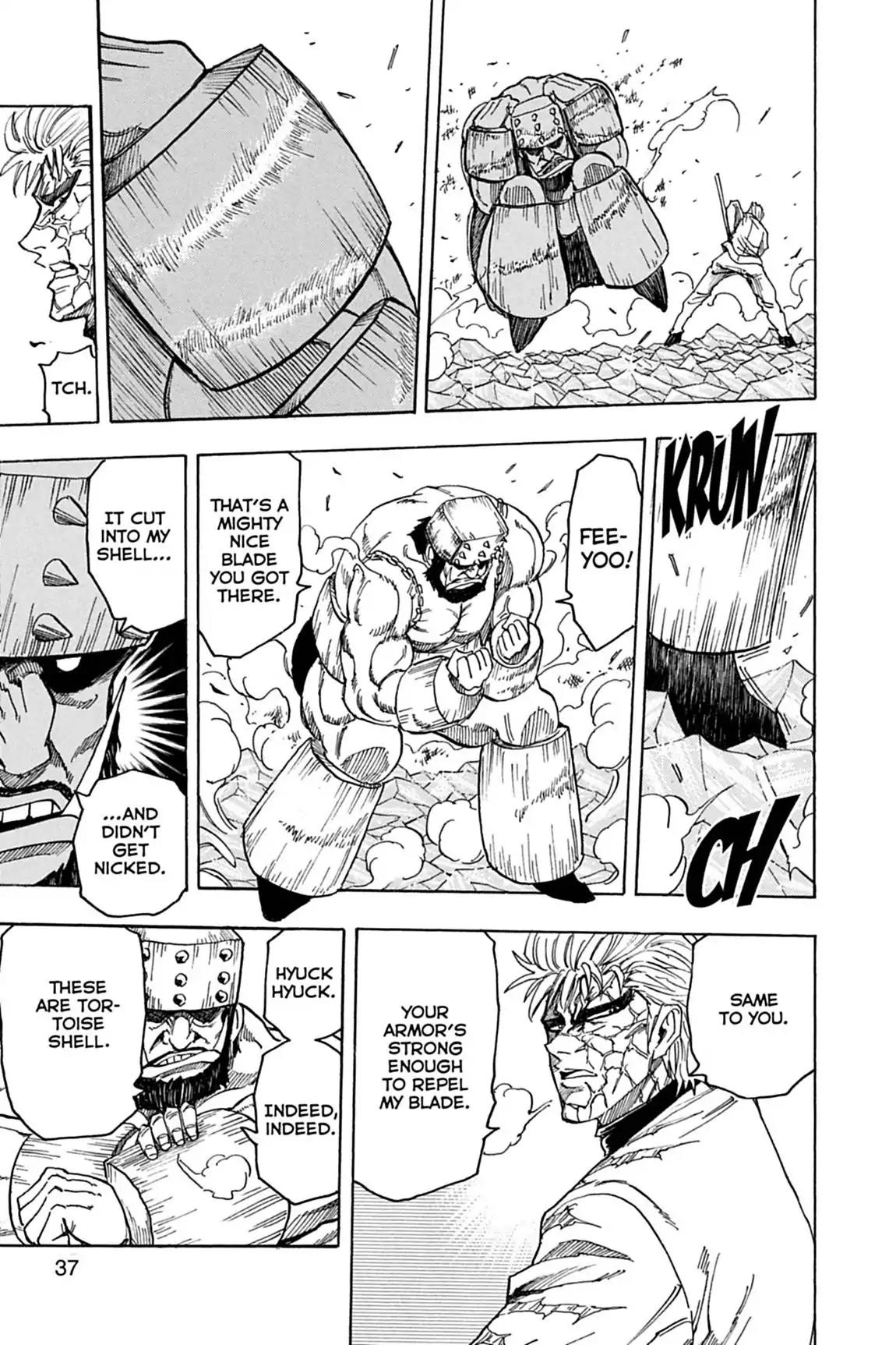 Toriko Chapter 81 page 11 - Chapter 81: Vol.10 Gourmet 81: Big Blast!!