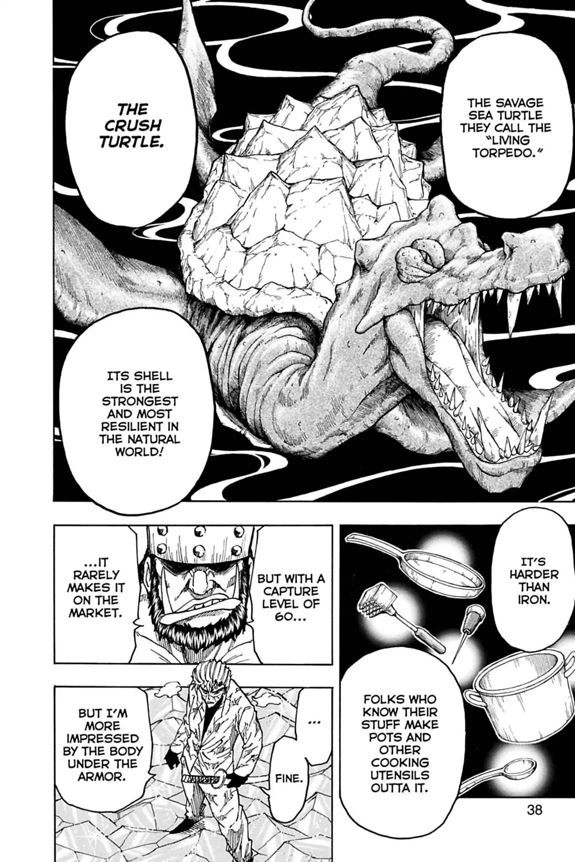 Toriko Chapter 81 page 12 - Chapter 81: Vol.10 Gourmet 81: Big Blast!!