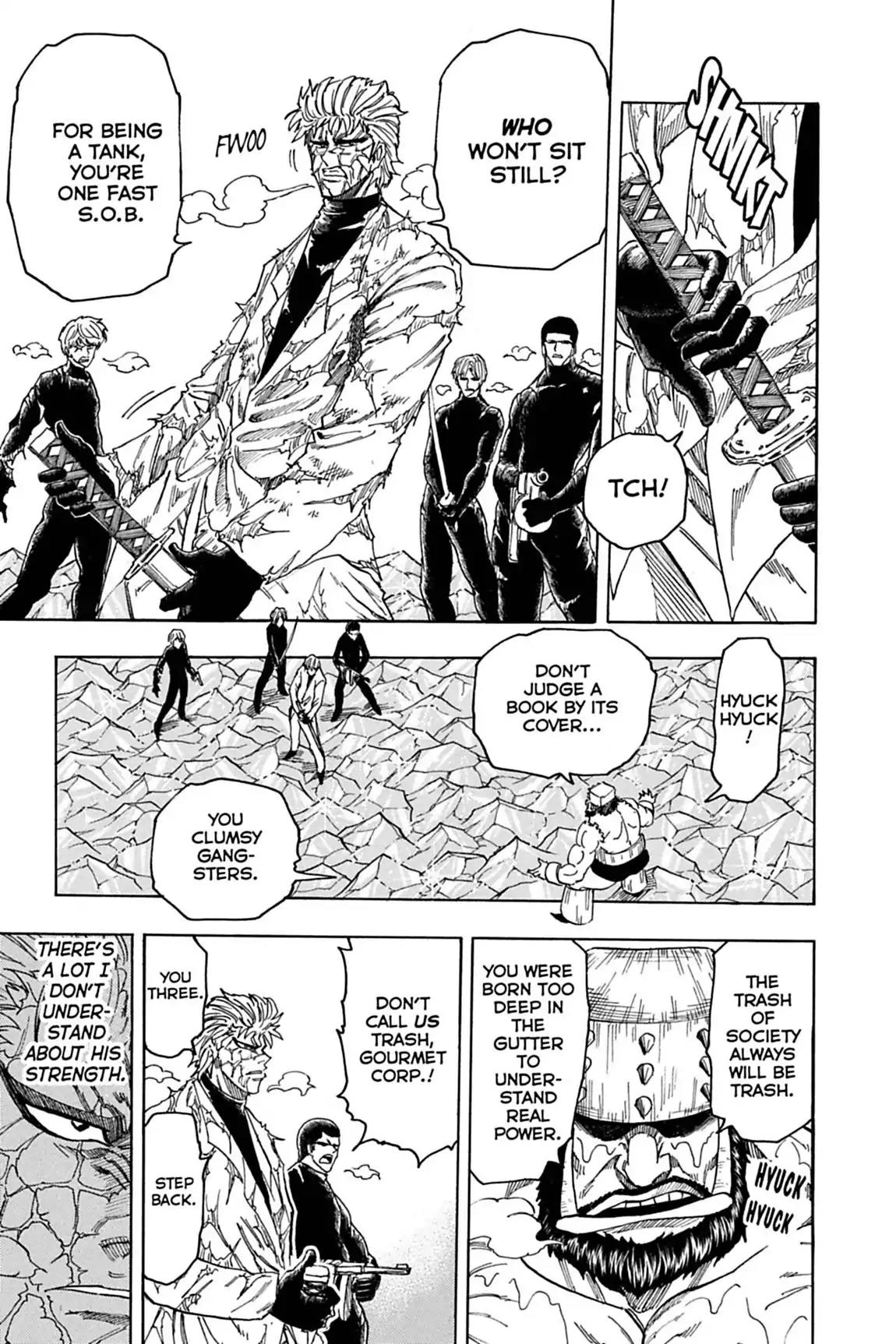 Toriko Chapter 81 page 7 - Chapter 81: Vol.10 Gourmet 81: Big Blast!!