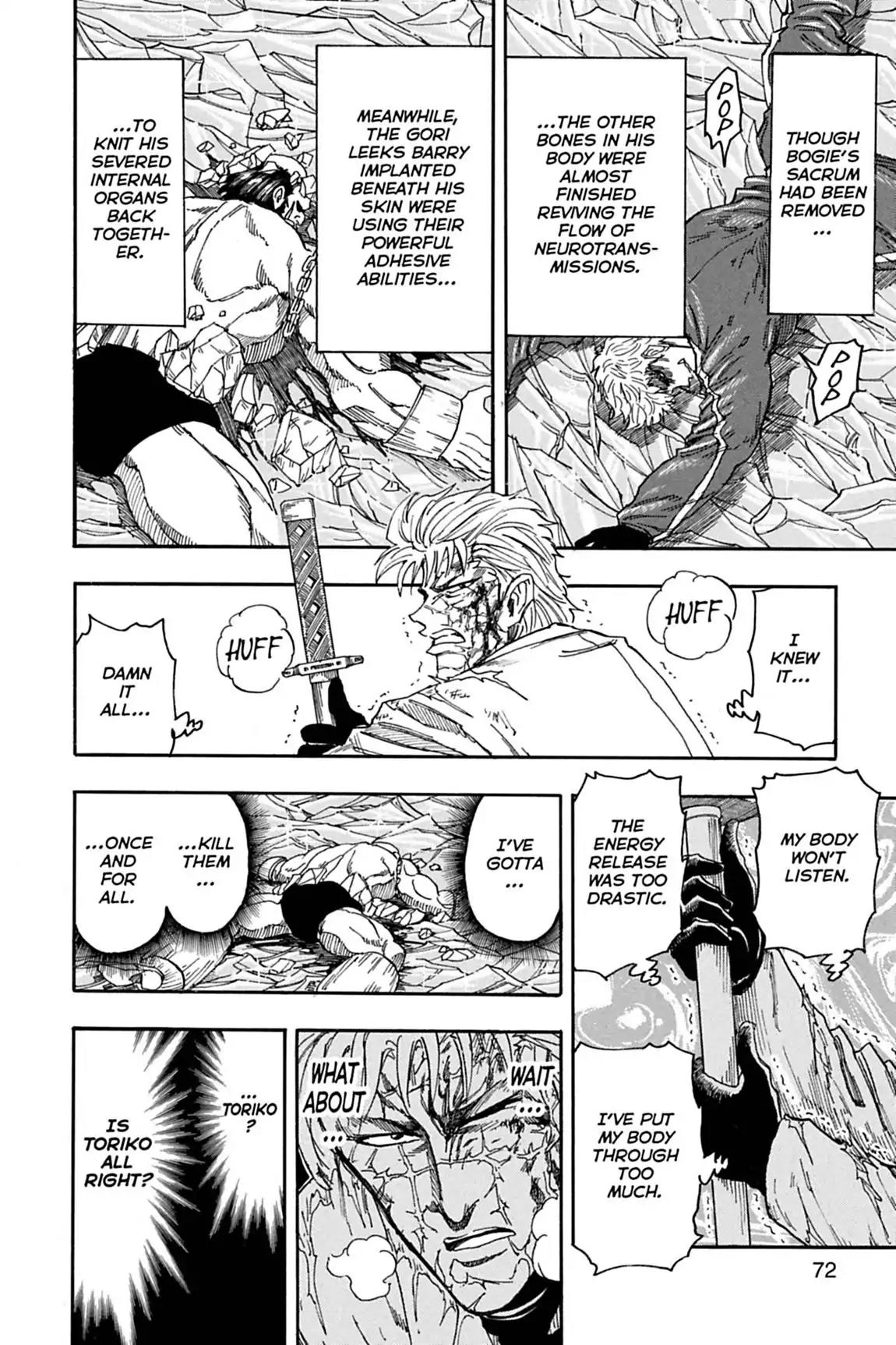 Toriko Chapter 83 page 4 - Chapter 83: Vol.10 Gourmet 83: Quaking Continent!!