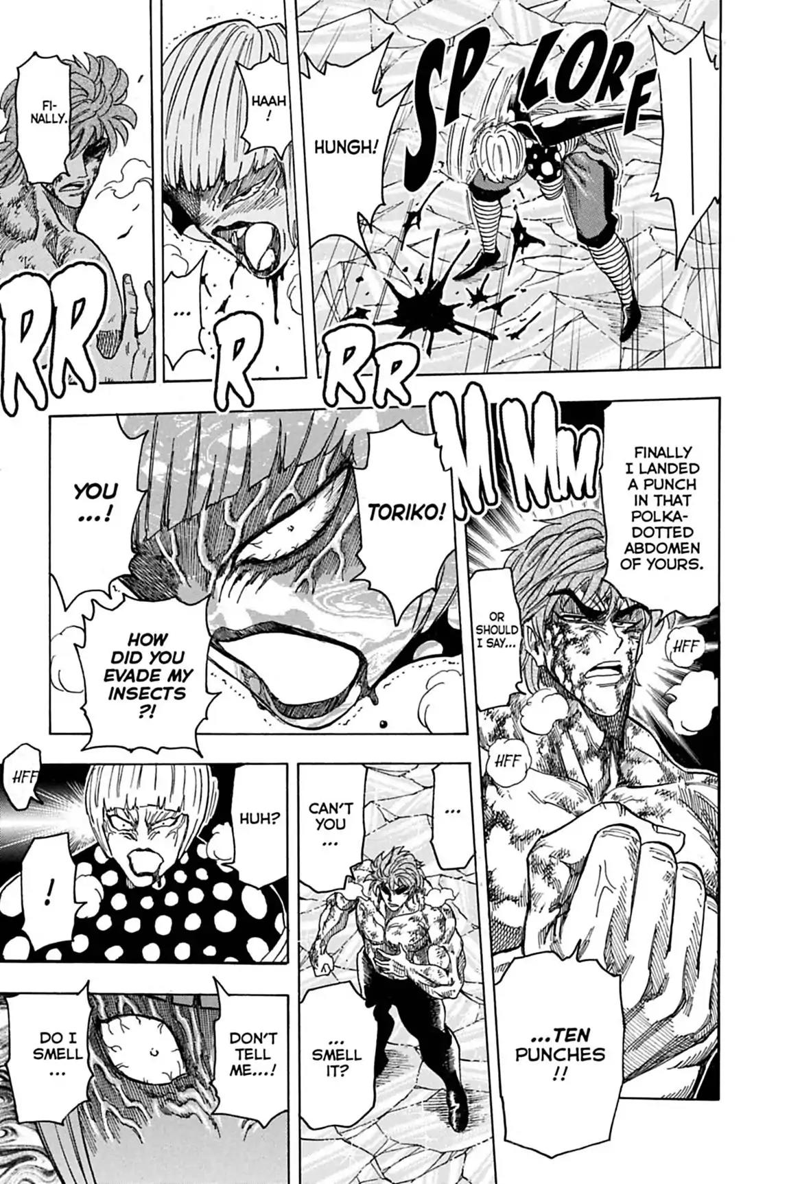 Toriko Chapter 86 page 15 - Chapter 86: Vol.10 Gourmet 86: The Depths of Hell!!
