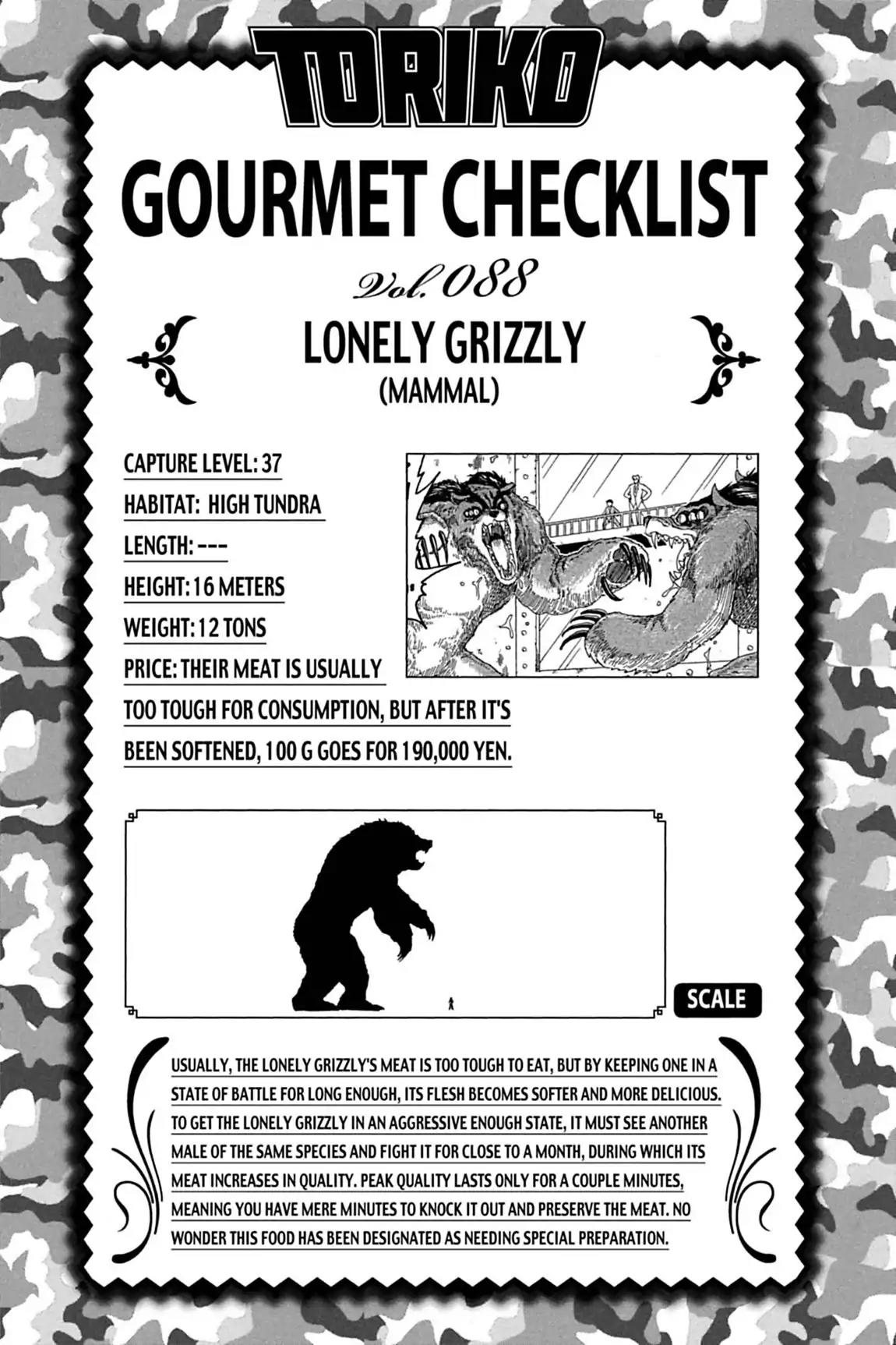 Toriko Chapter 88 page 20 - Chapter 88: Vol.10 Gourmet 88: Wild Fight!!