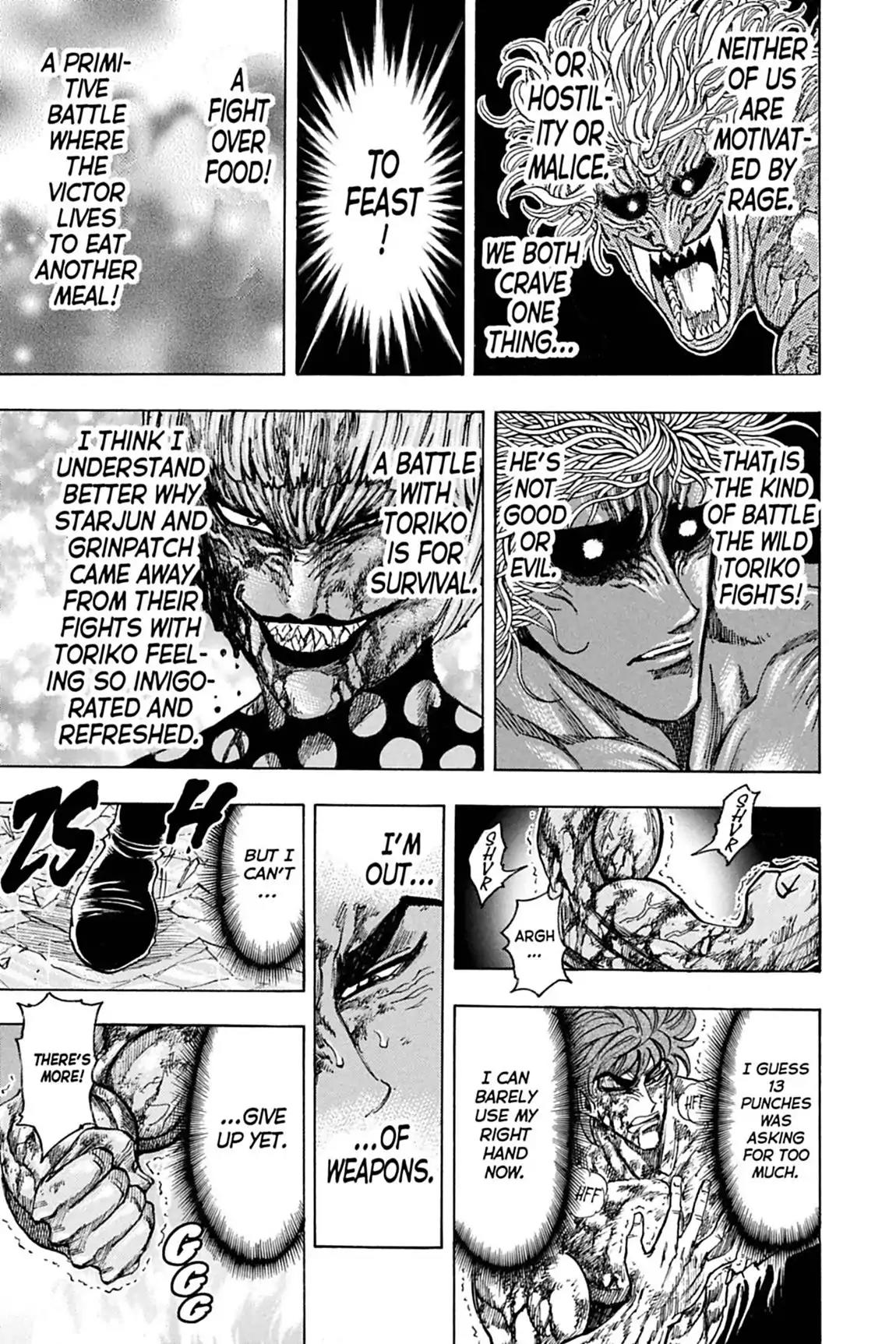 Toriko Chapter 88 page 7 - Chapter 88: Vol.10 Gourmet 88: Wild Fight!!