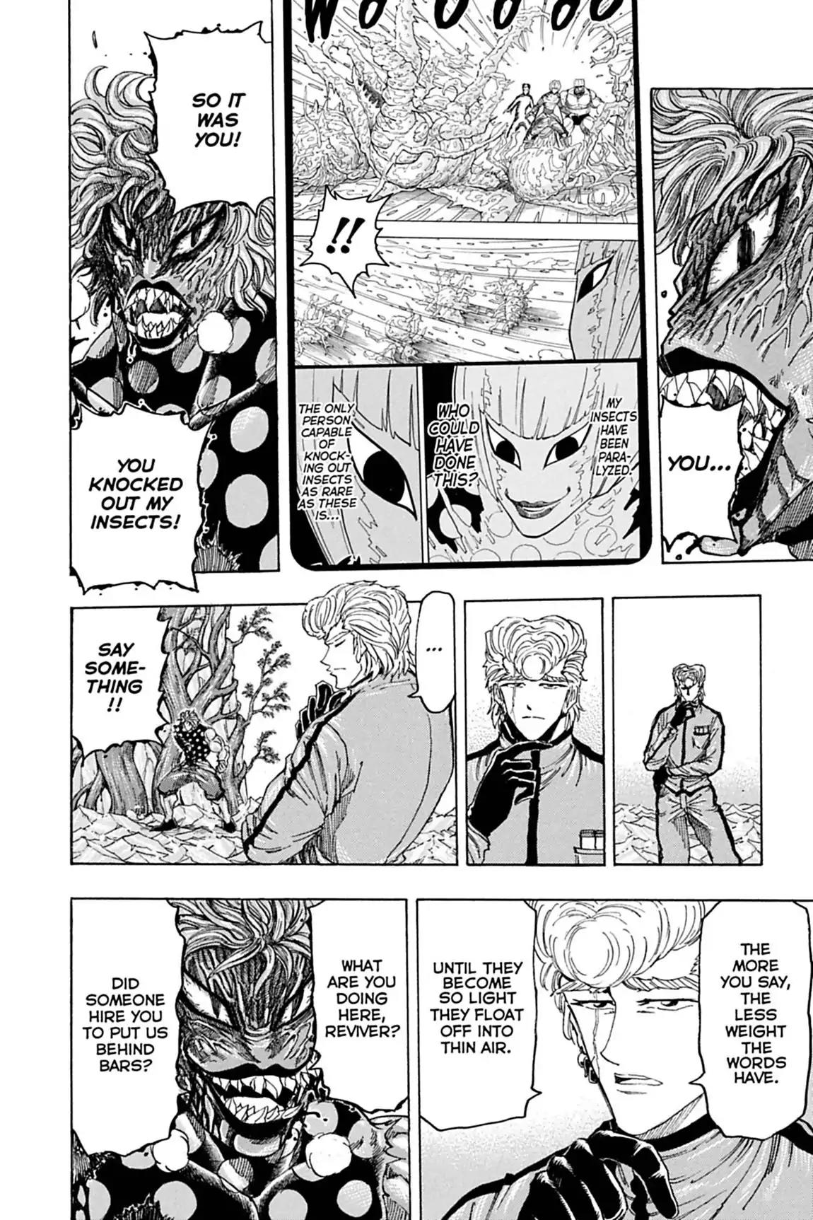 Toriko Chapter 89 page 10 - Chapter 89: Vol.11 Gourmet 89: Teppei the Reviver!!