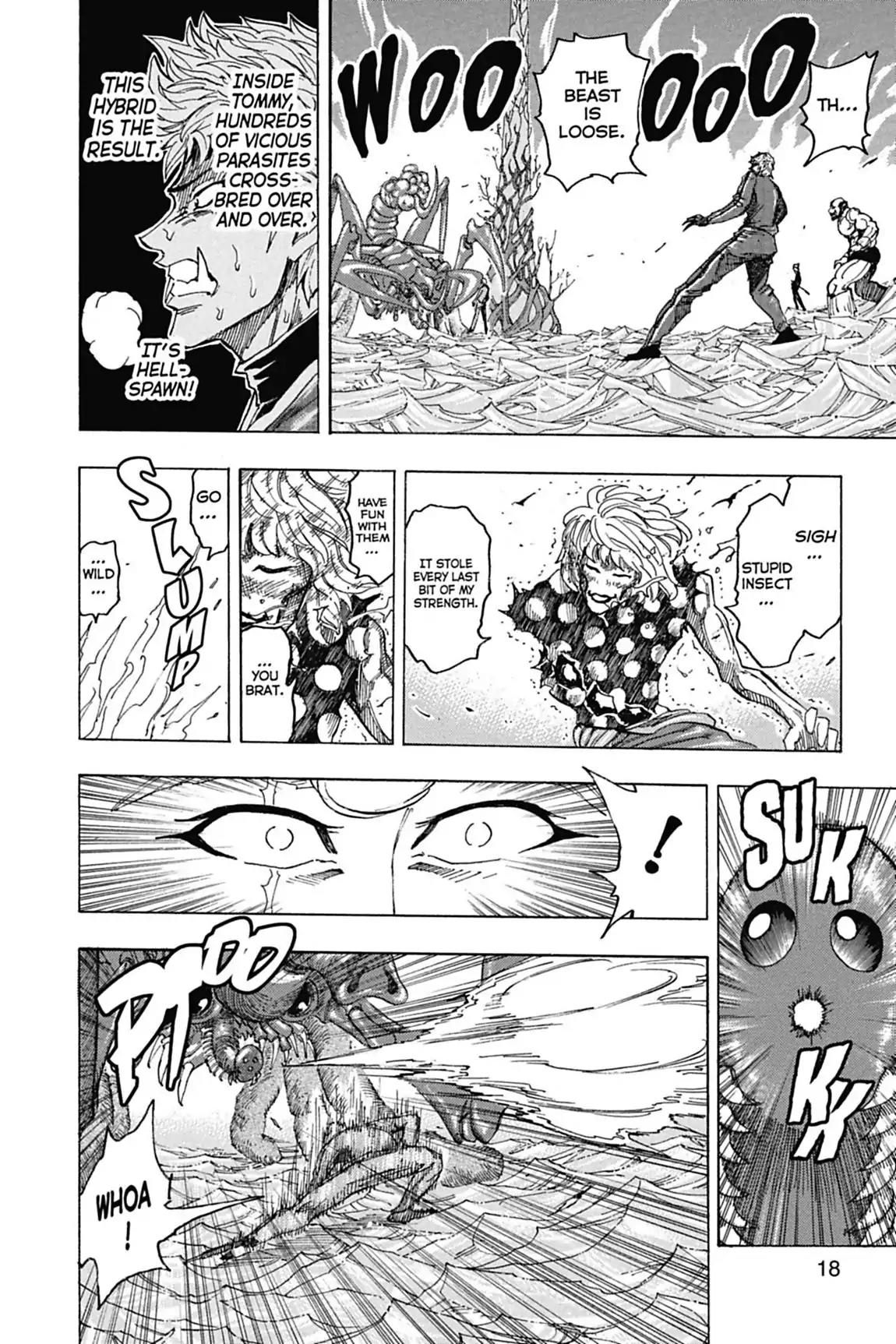 Toriko Chapter 89 page 17 - Chapter 89: Vol.11 Gourmet 89: Teppei the Reviver!!