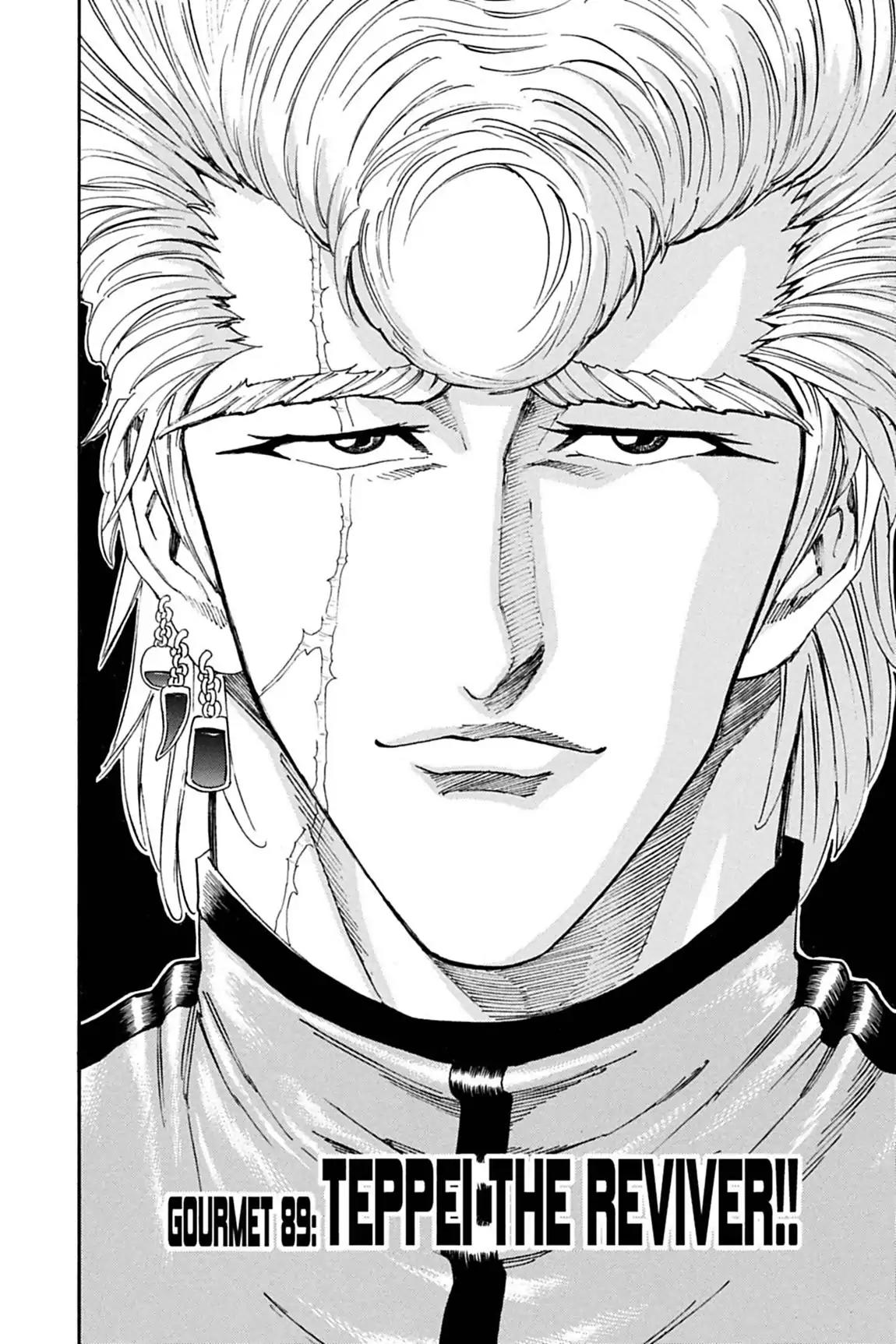 Toriko Chapter 89 page 8 - Chapter 89: Vol.11 Gourmet 89: Teppei the Reviver!!