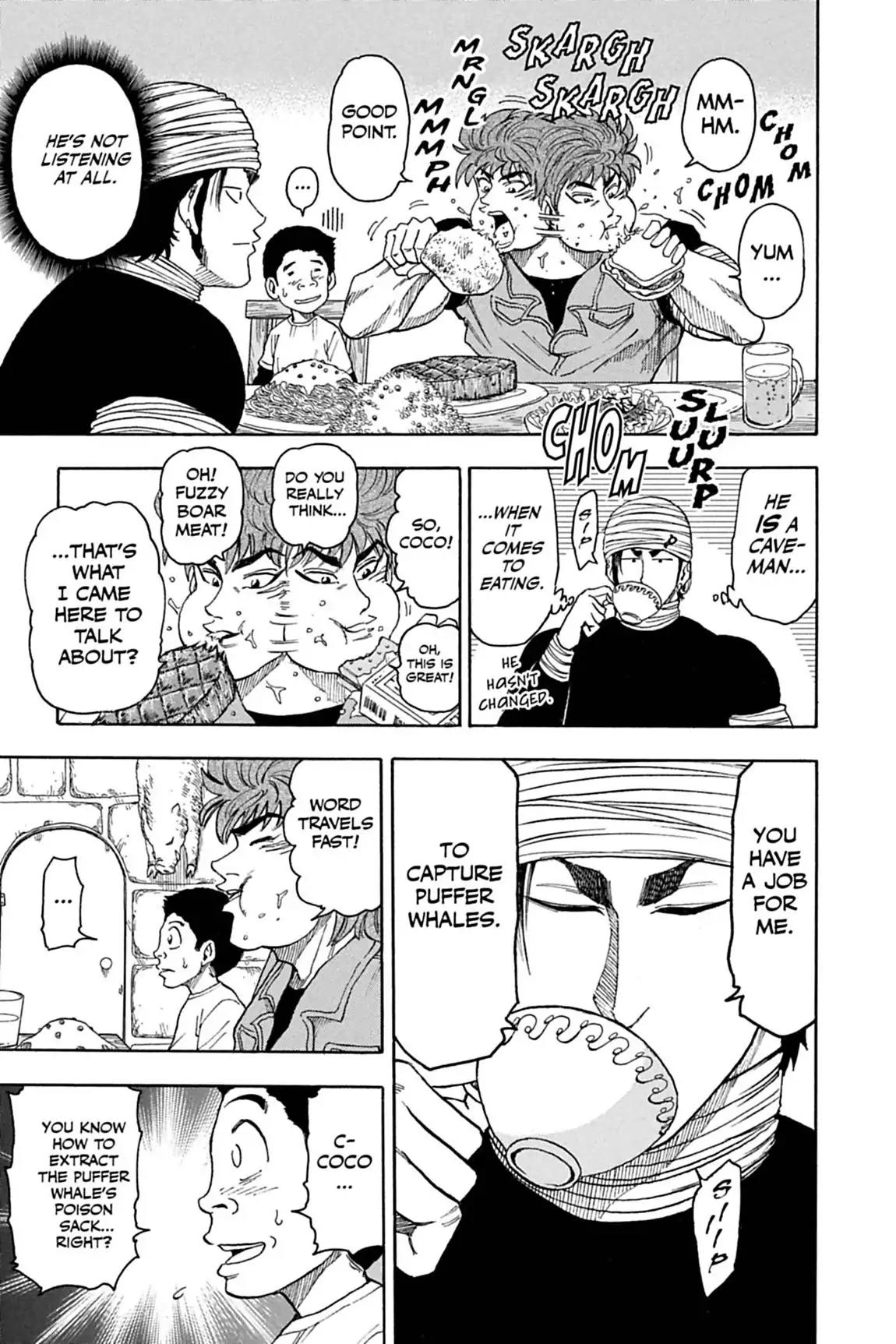 Toriko Chapter 9 page 10 - Chapter 9: Vol.2 Gourmet 9: The Days of the Four Kings!!