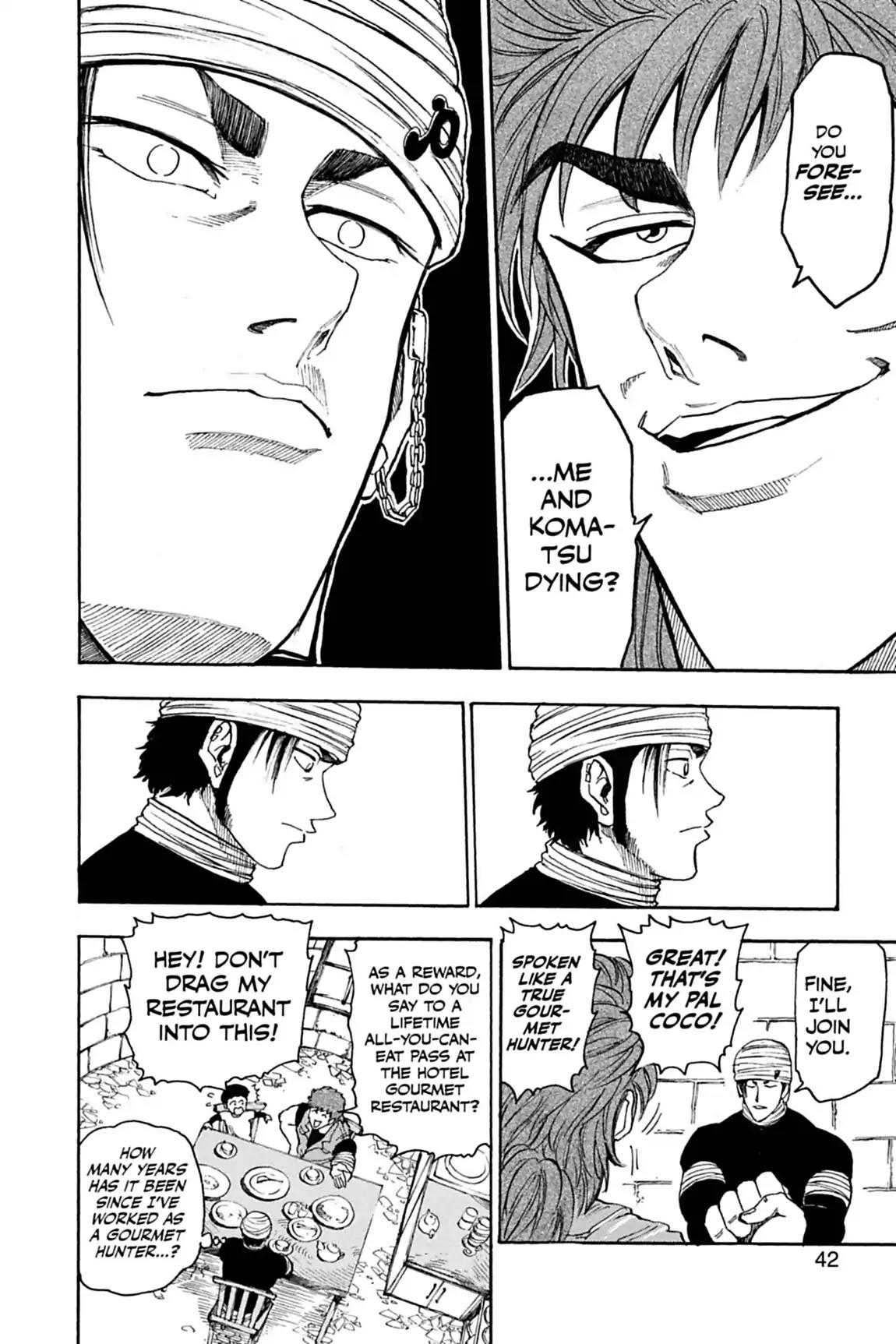 Toriko Chapter 9 page 15 - Chapter 9: Vol.2 Gourmet 9: The Days of the Four Kings!!