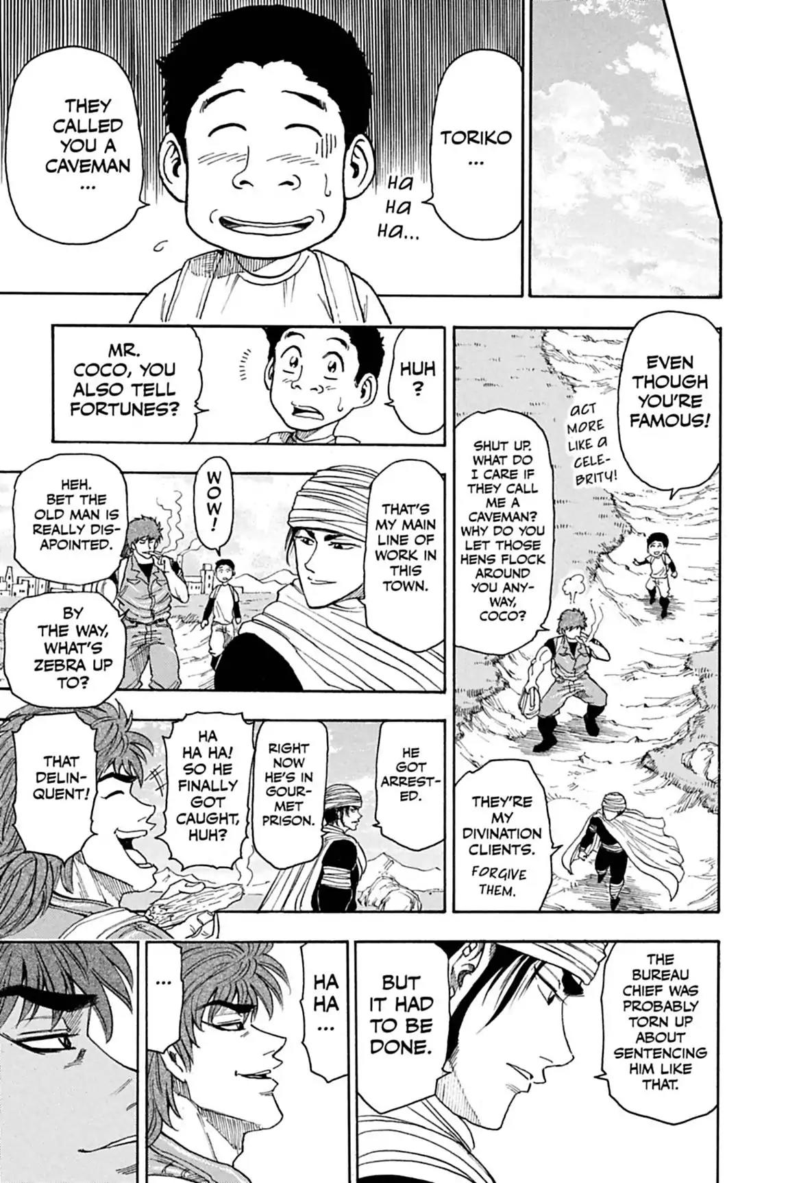 Toriko Chapter 9 page 5 - Chapter 9: Vol.2 Gourmet 9: The Days of the Four Kings!!