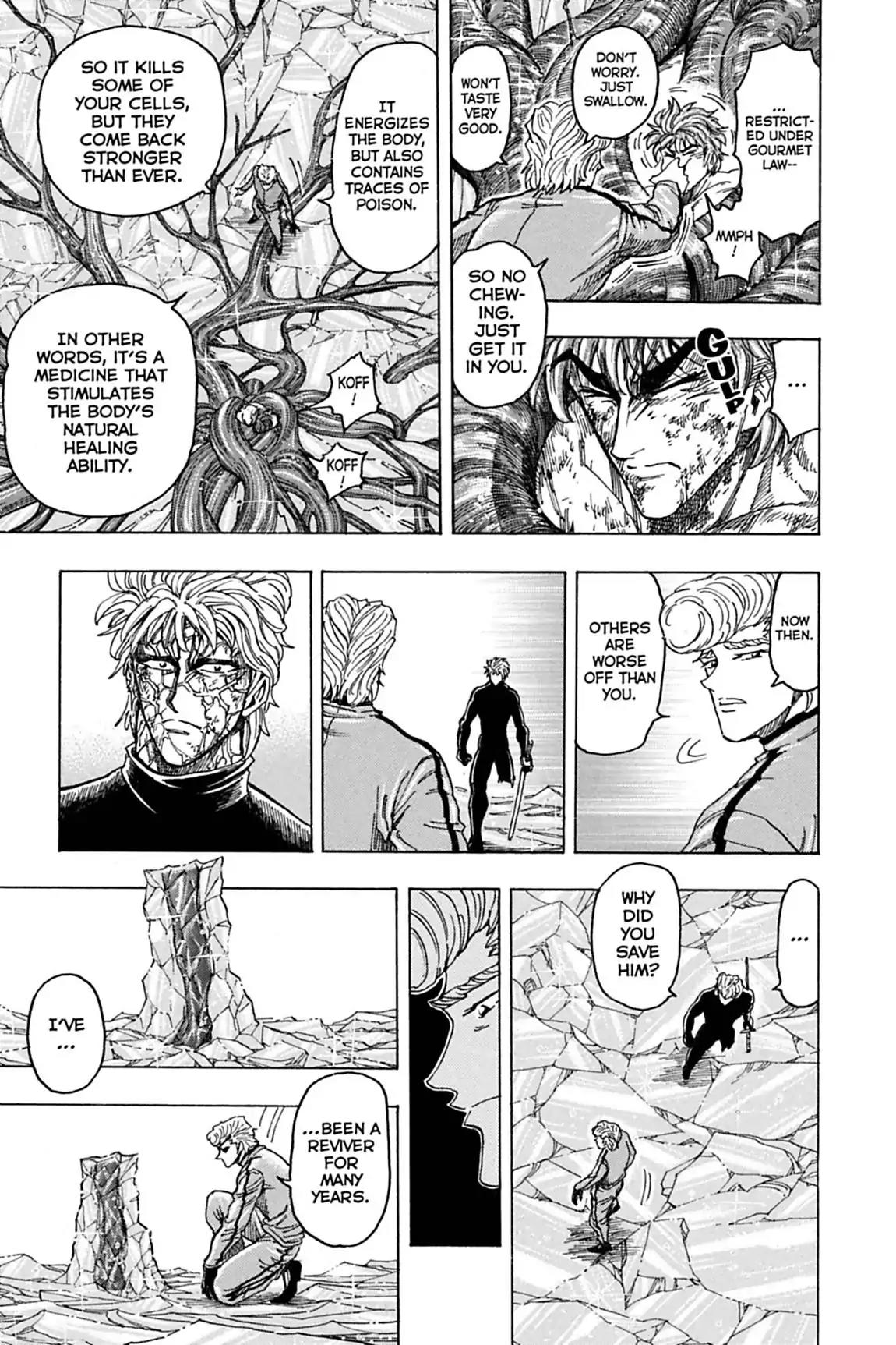 Toriko Chapter 90 page 12 - Chapter 90: Vol.11 Gourmet 90: Recovery Time!!