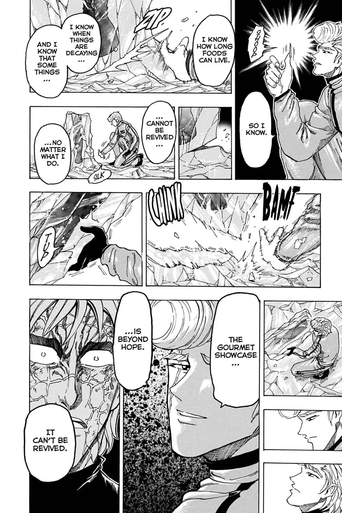 Toriko Chapter 90 page 13 - Chapter 90: Vol.11 Gourmet 90: Recovery Time!!