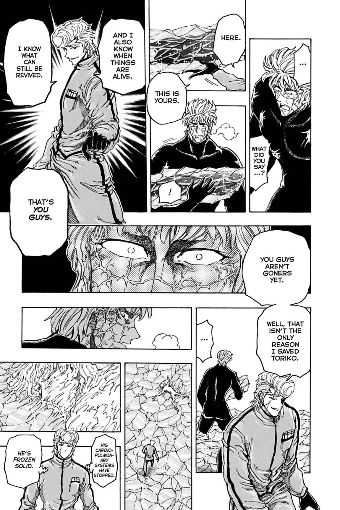 Toriko Chapter 90 page 14 - Chapter 90: Vol.11 Gourmet 90: Recovery Time!!
