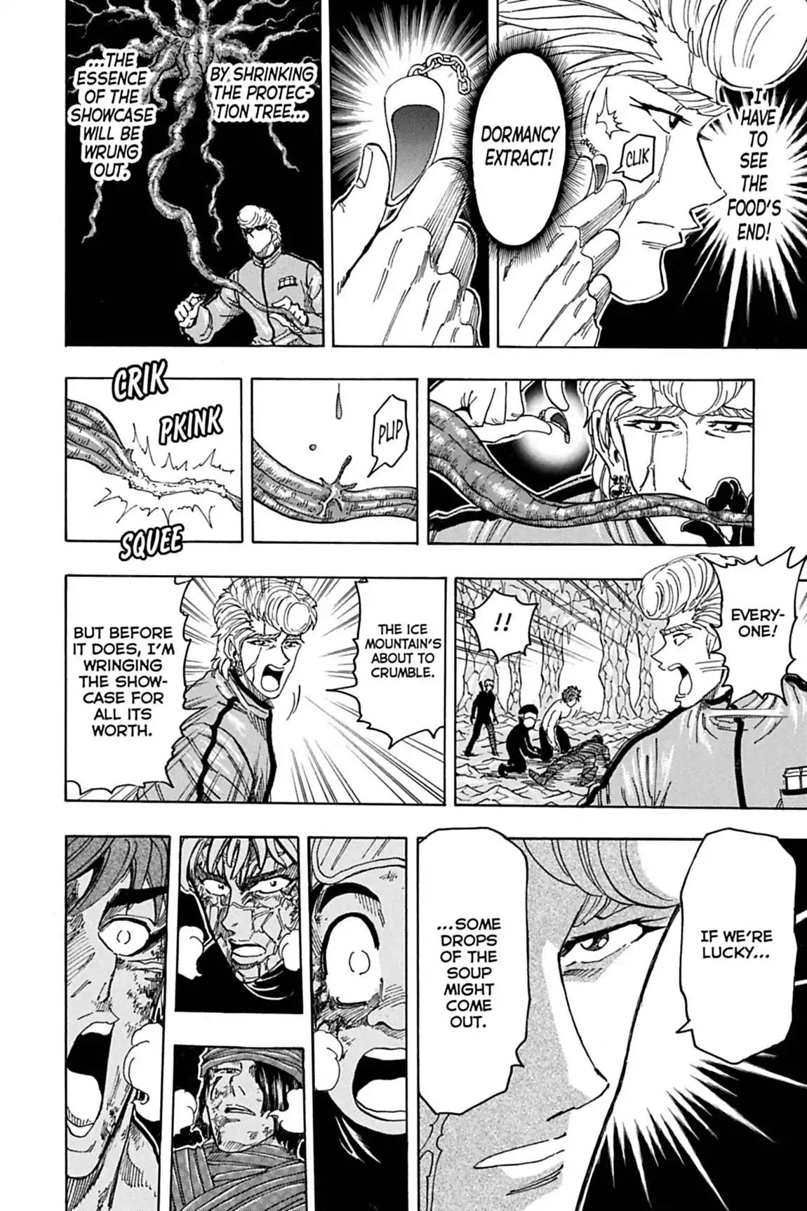 Toriko Chapter 91 page 10 - Chapter 91: Vol.11 Gourmet 91: The Last Drop Leads the Way!!